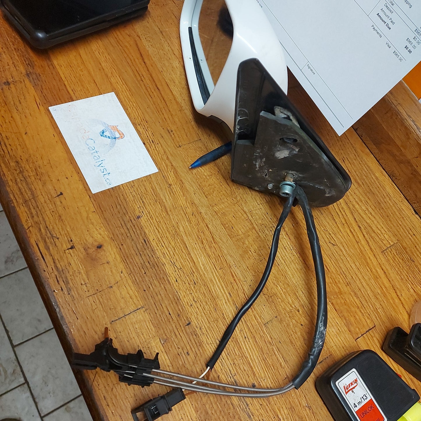 Mk4 driver mirror, manual control