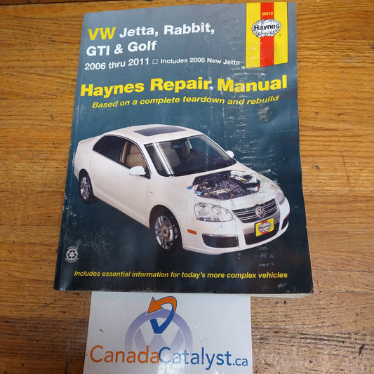 VW Jetta Rabbit GI Golf Automotive Repair Manual: 2006-2011 by Haynes