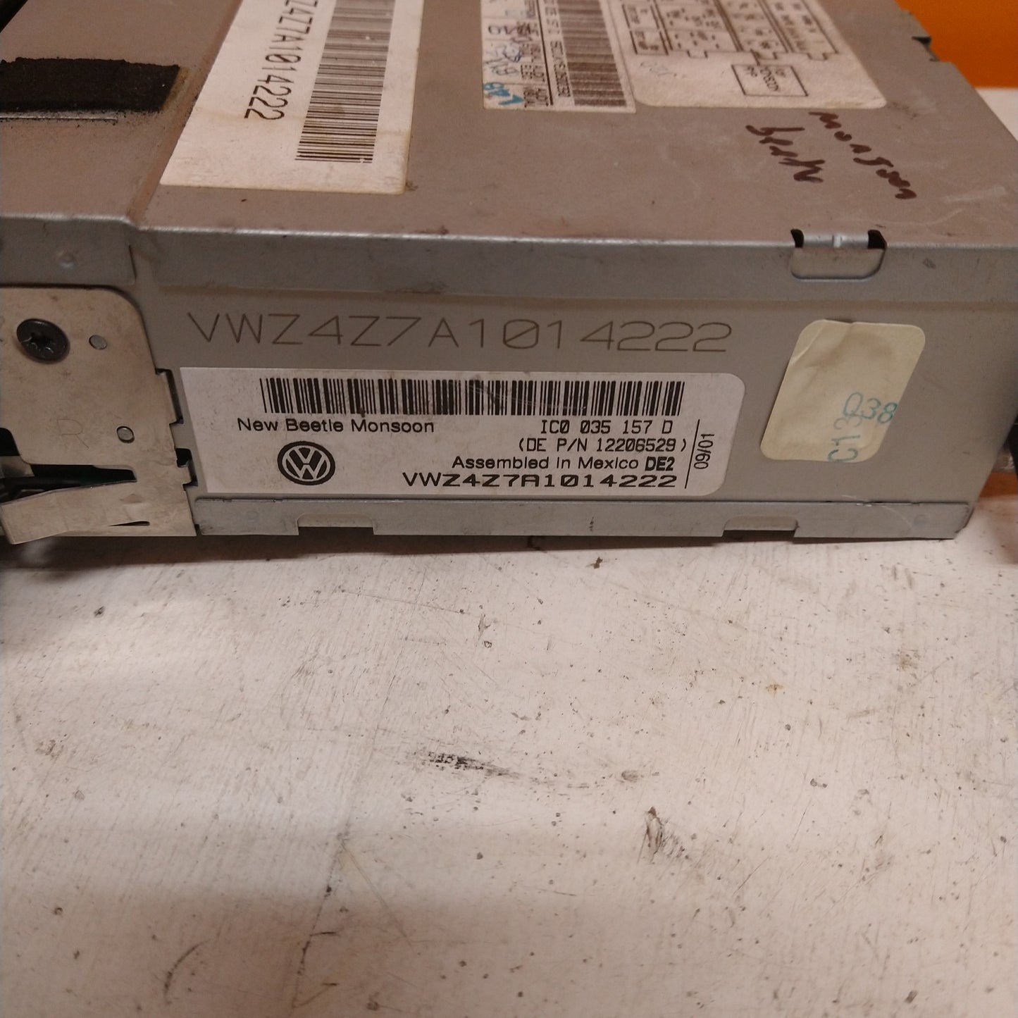 New Beetle Monsoon Radio 1C0035157D