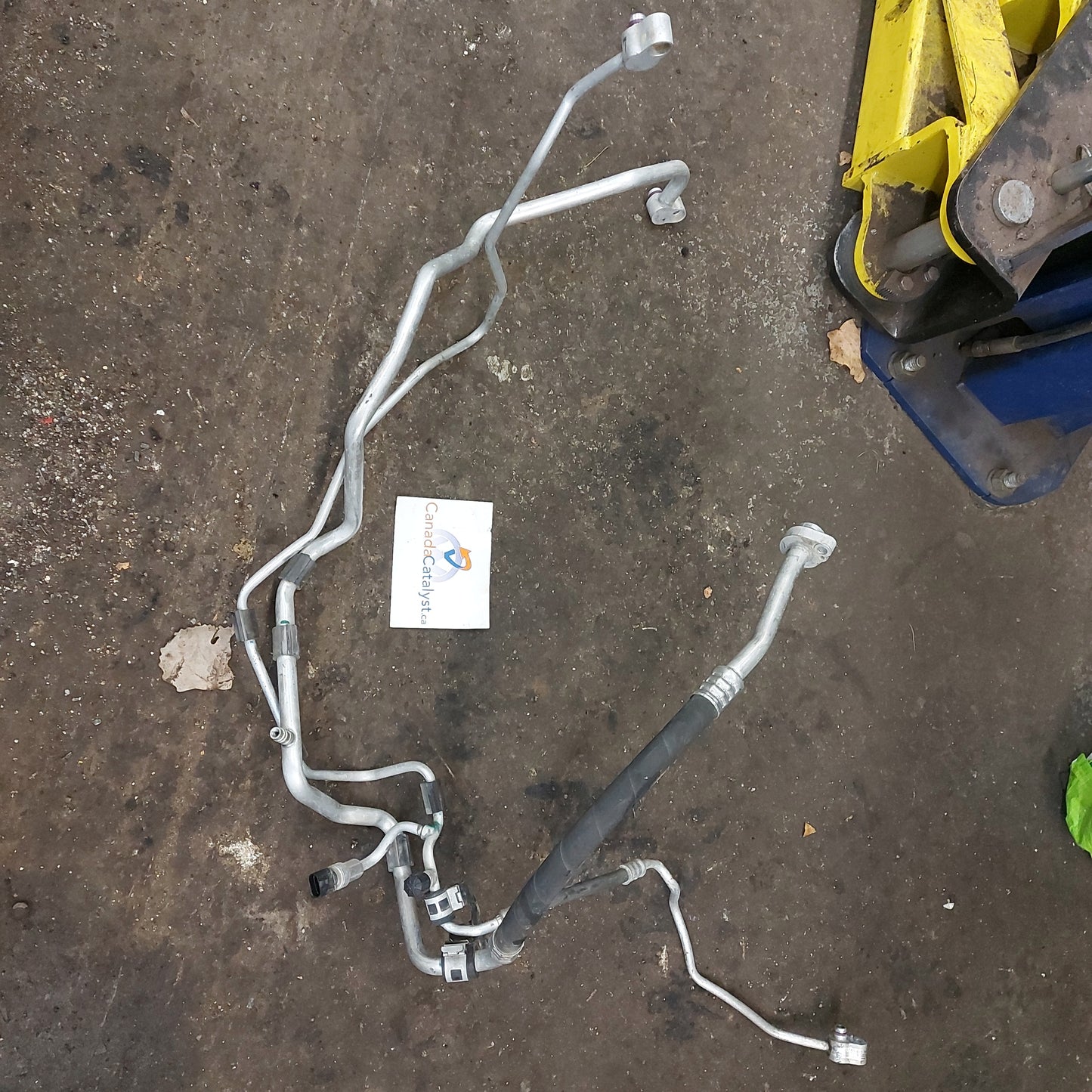 B7 1.8t ac lines