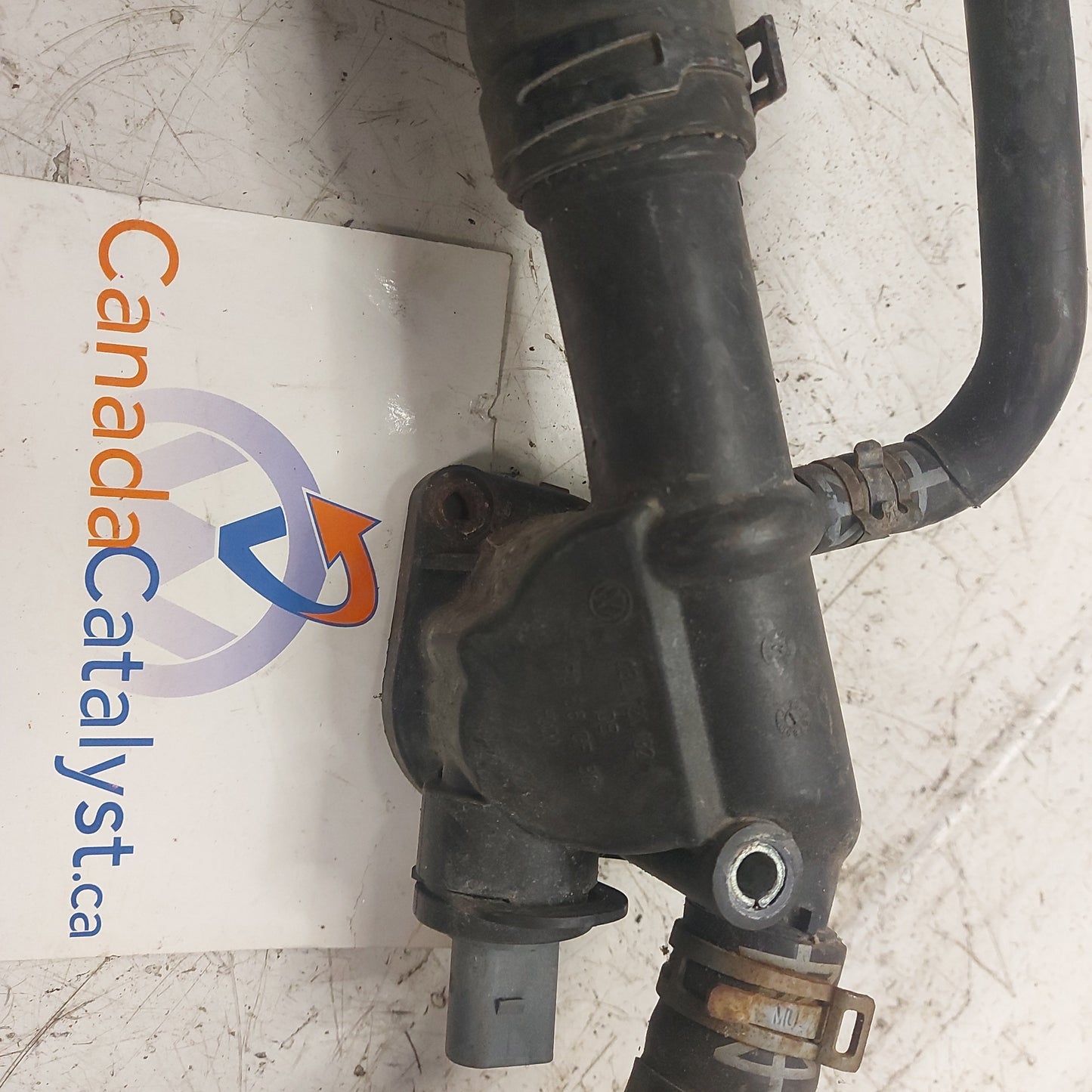 Cjaa coolant Flange, side of head