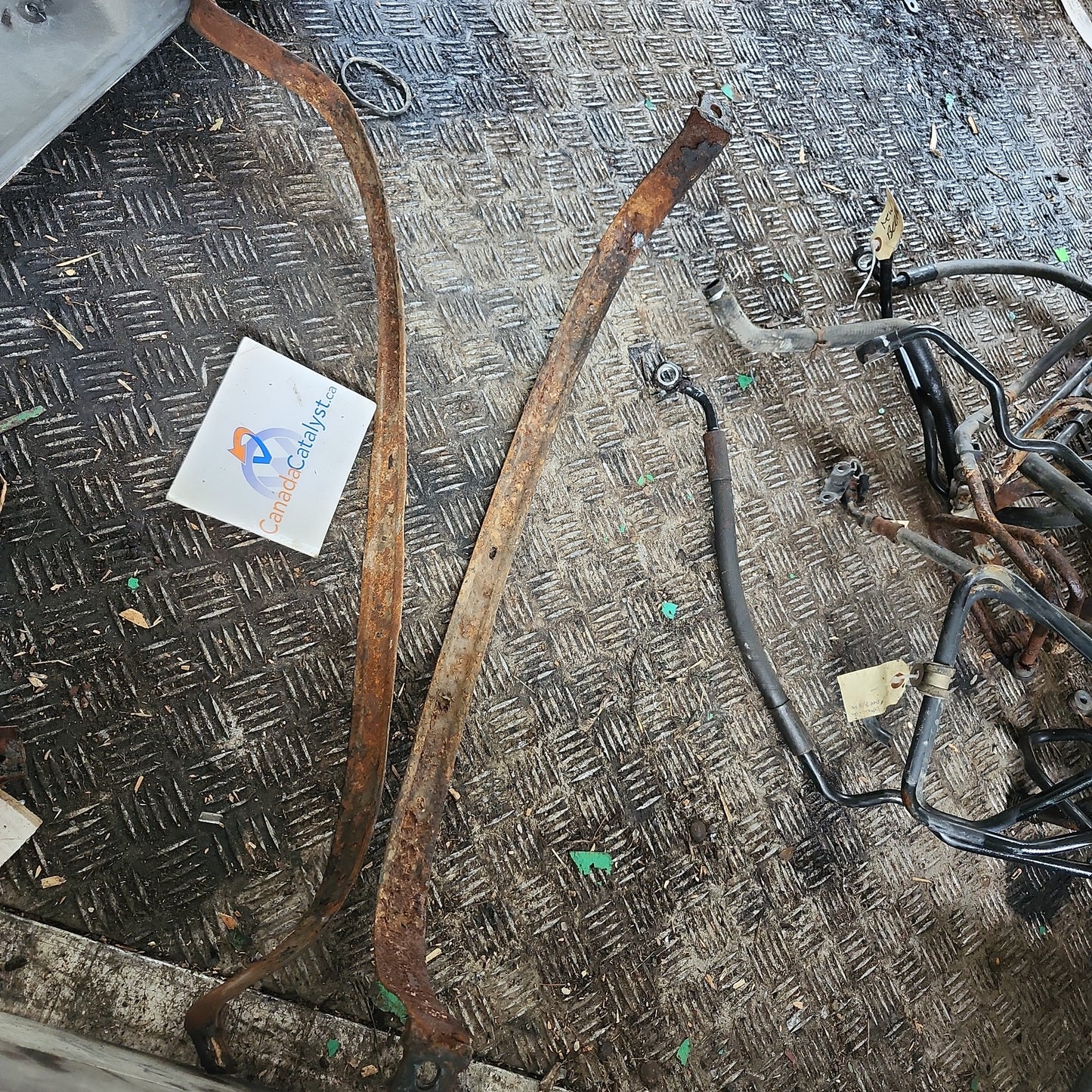 Mk2 fuel tank straps