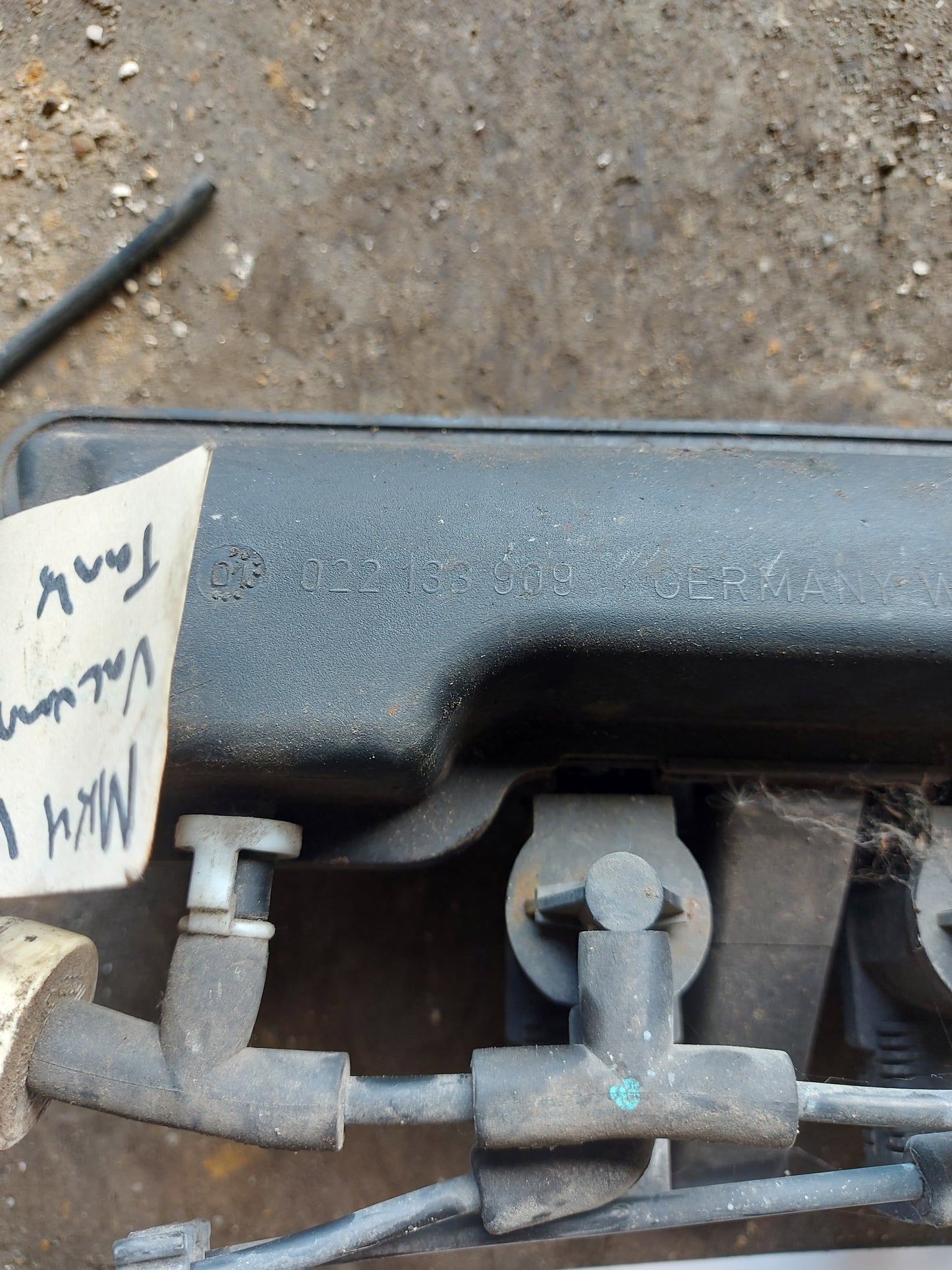 MK4 VR6 24V Vacuum Reservoir Tank 022133909