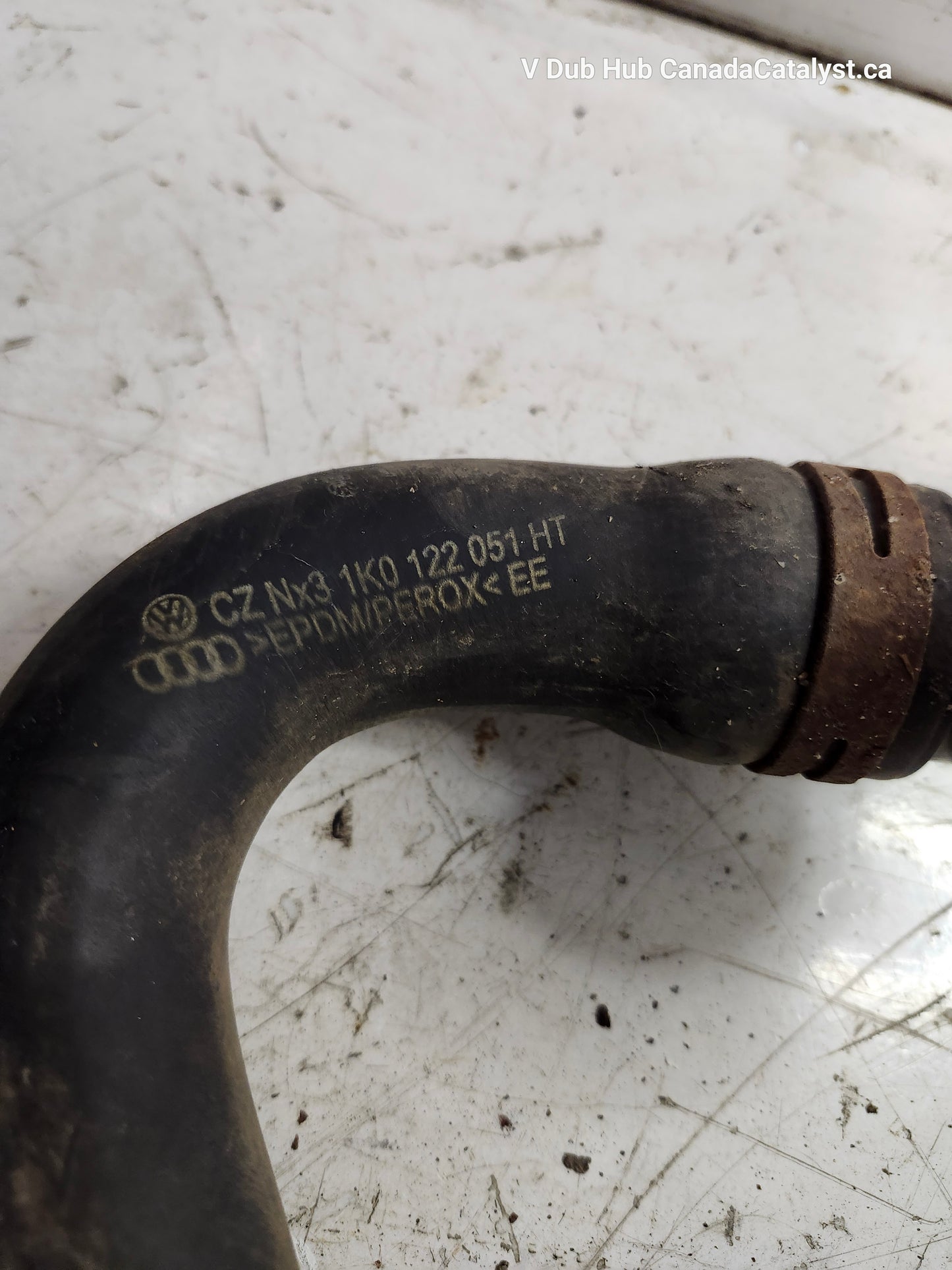 MK6.5 Upper Radiator Hose 1K0122051HT