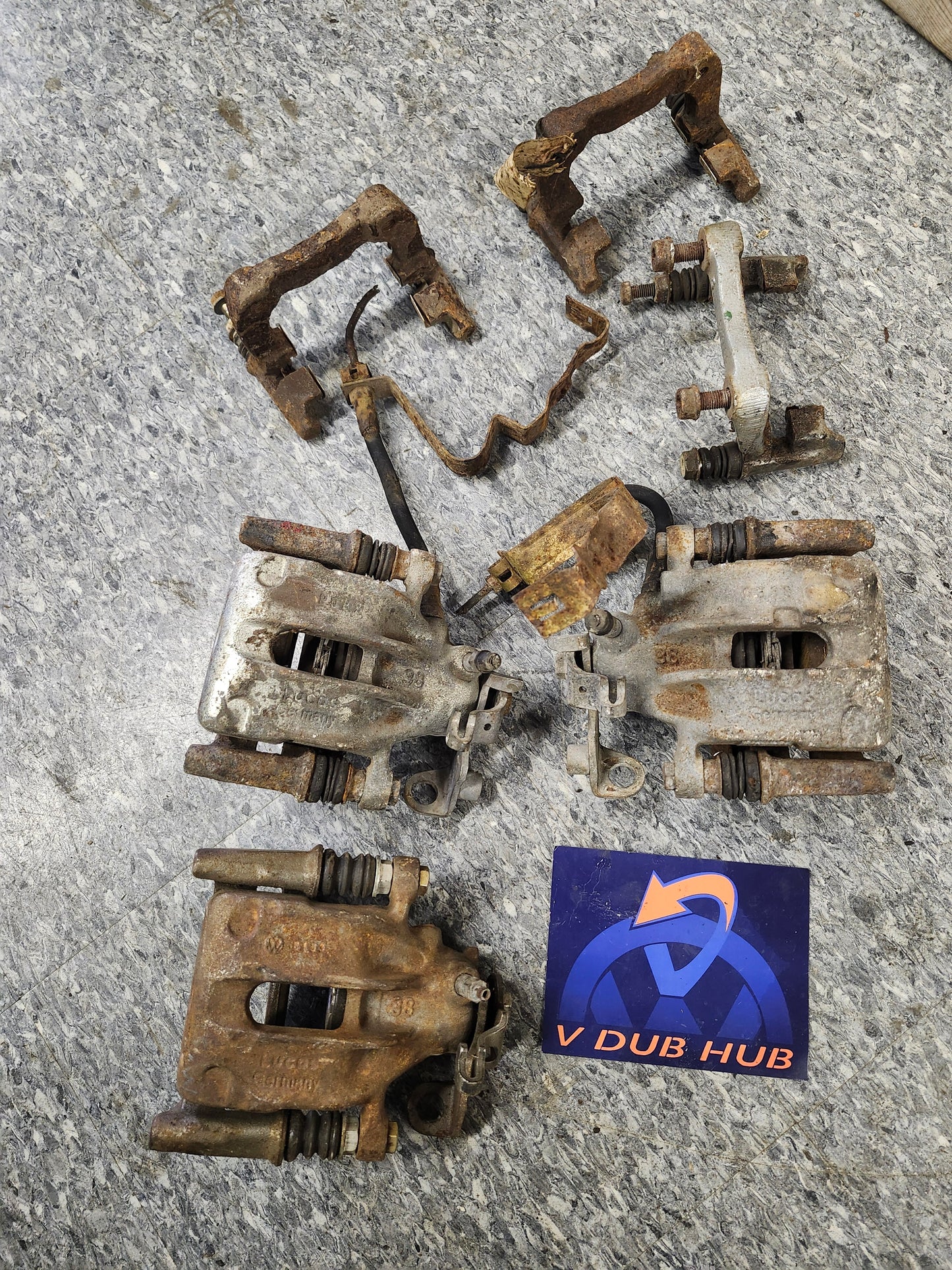 Mk3 / b4 rear calipers set