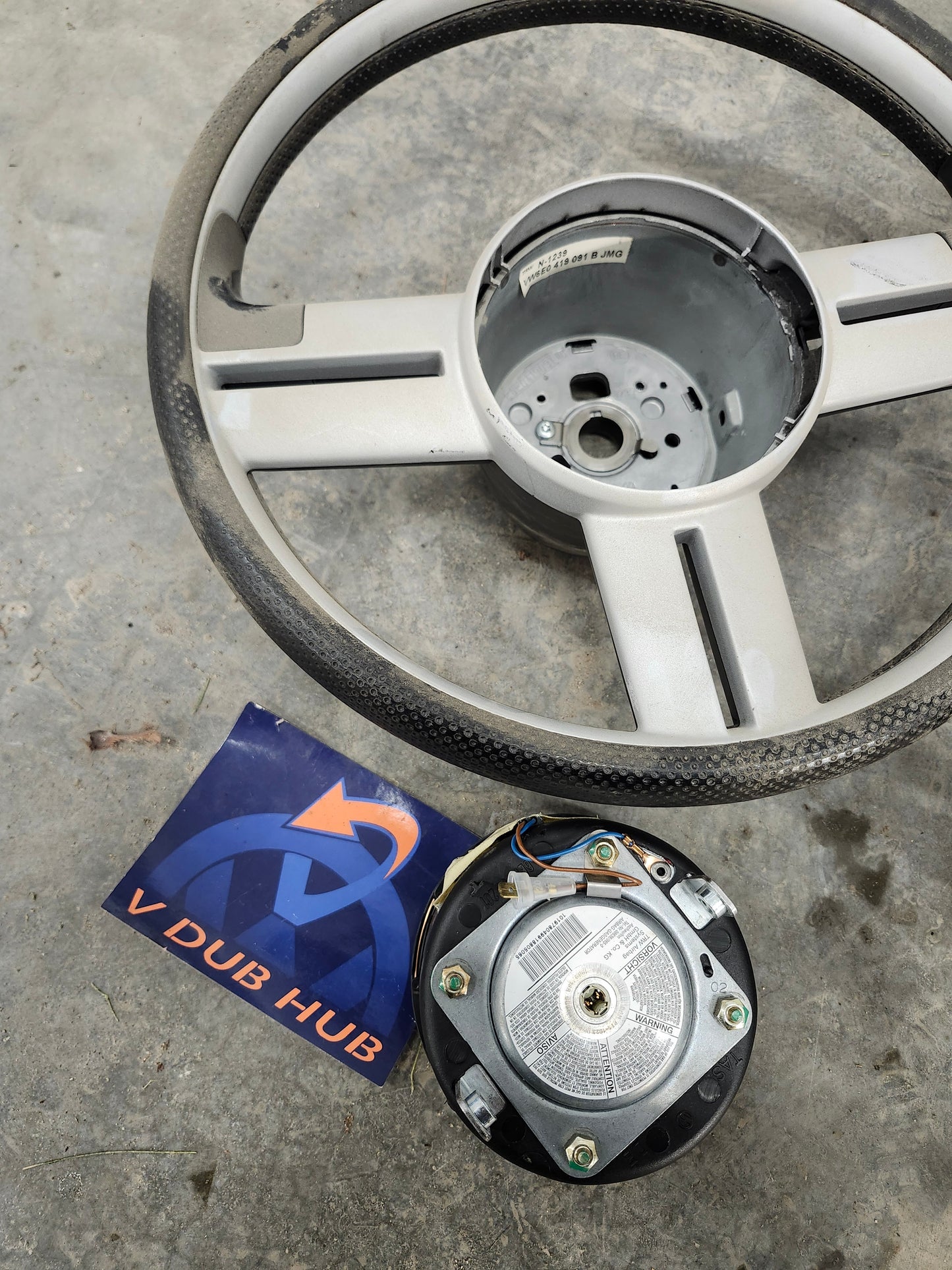 Euro Lupo mk4 mk3 steering wheel