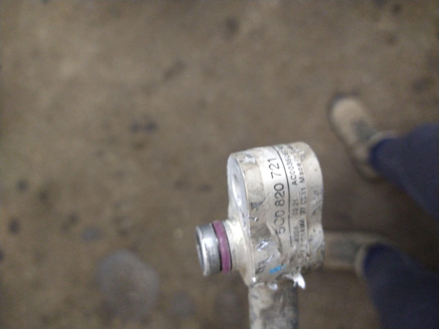 MK6 2.0L A/C Line 5C0820721 - Short