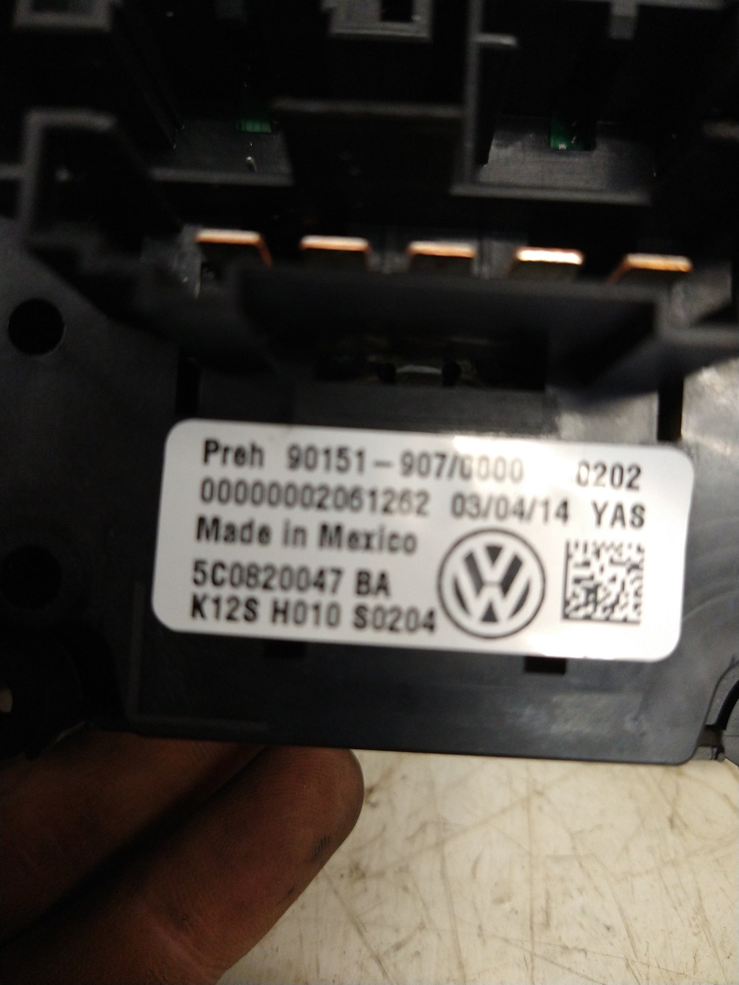 MK6 Jetta HVAC Controls - 5C0820047BA