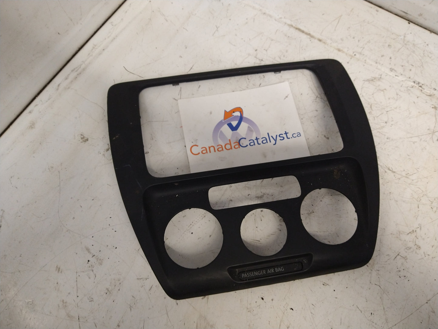 MK6 Jetta Radio Face PLATE