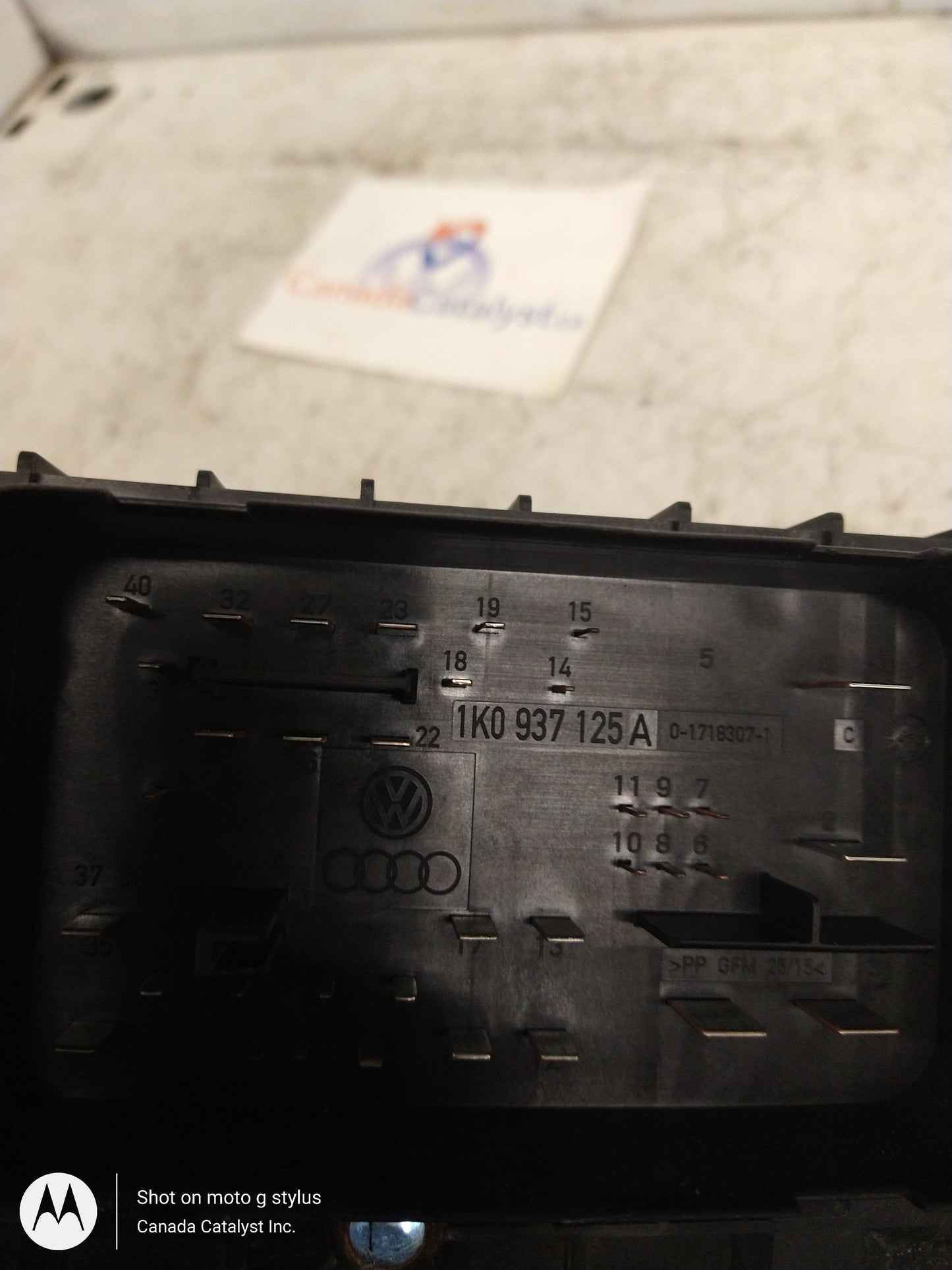 MK5 Engine Fuse Box 1k0937125a