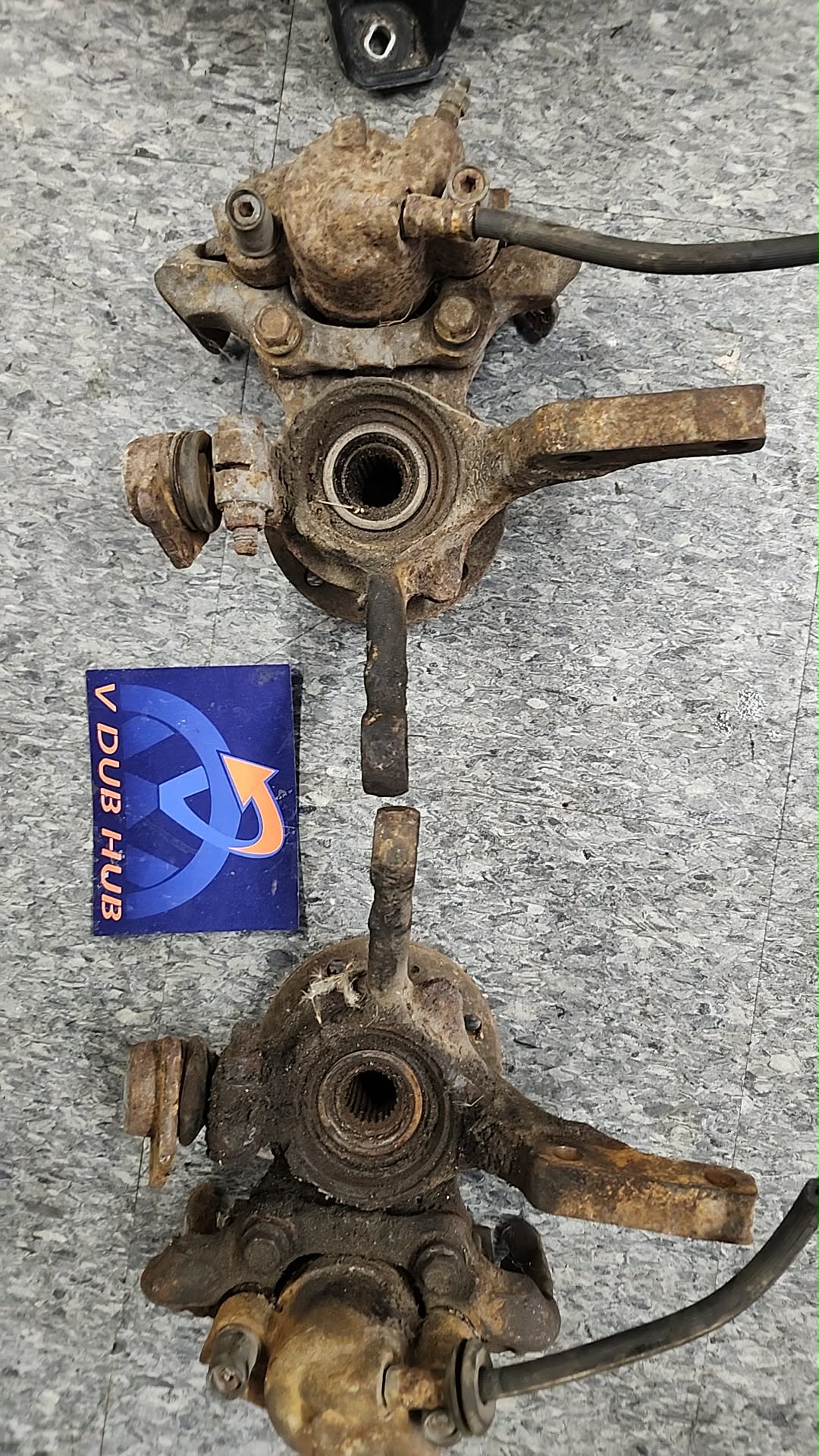 Mk1 front spindles / calipers