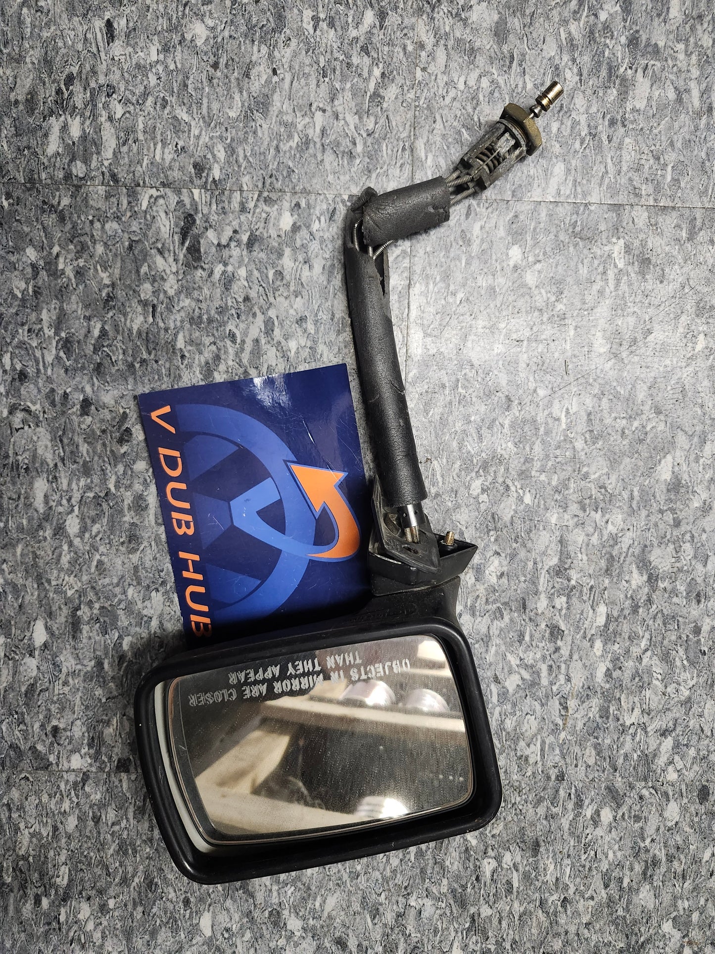 Cabriolet pass mirror