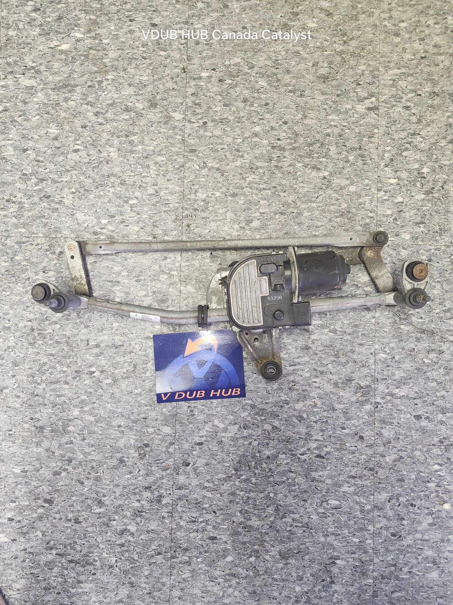 B6 PASSAT FRONT WIPER MOTOR ASSEMBLY 3C1955601