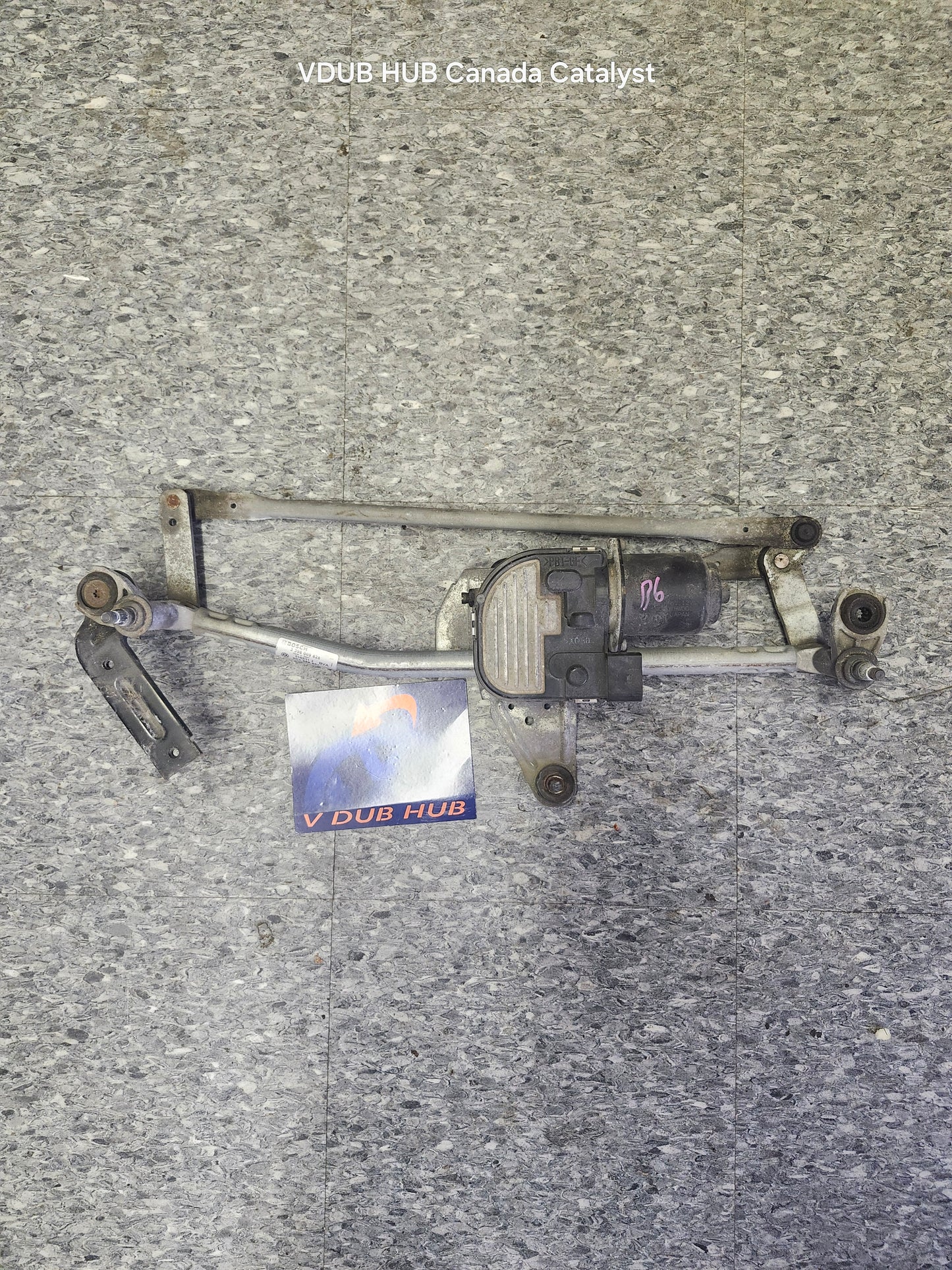 B6 PASSAT FRONT WIPER MOTOR assembly 3C1955601