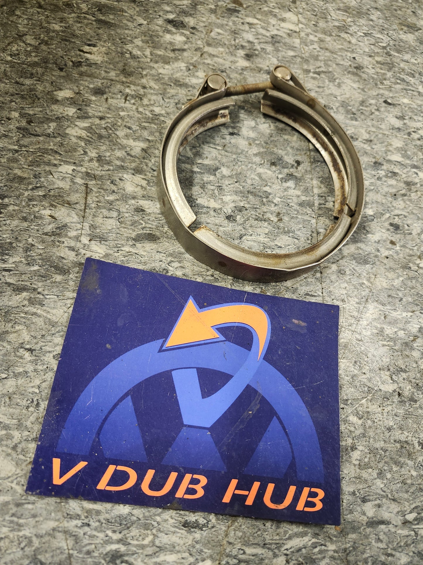Turbo exhaust clamp