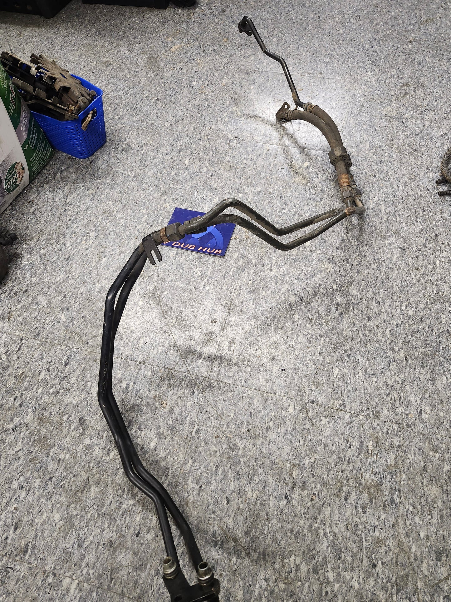 B5 B5.5 transmission cooler lines