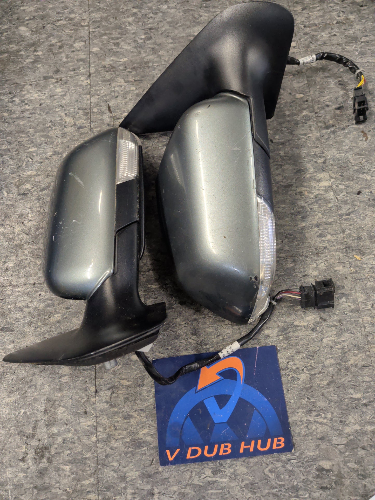 MK4 City Golf Exterior Mirror Set – LE7W with Driver LED