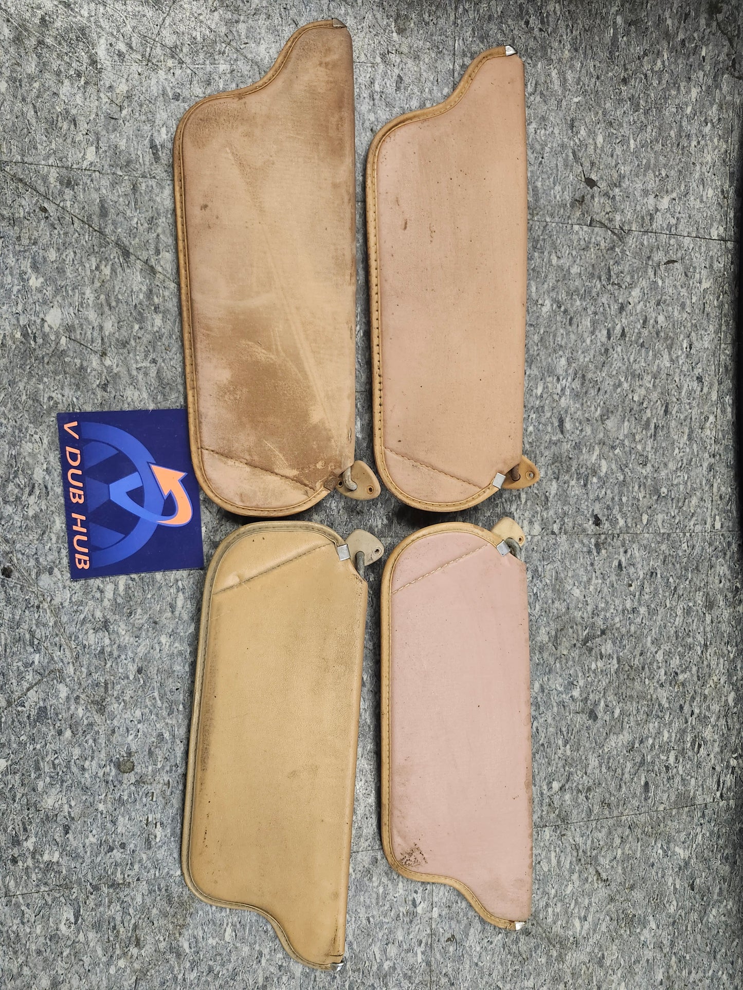 Mk1 brown sunvisor set