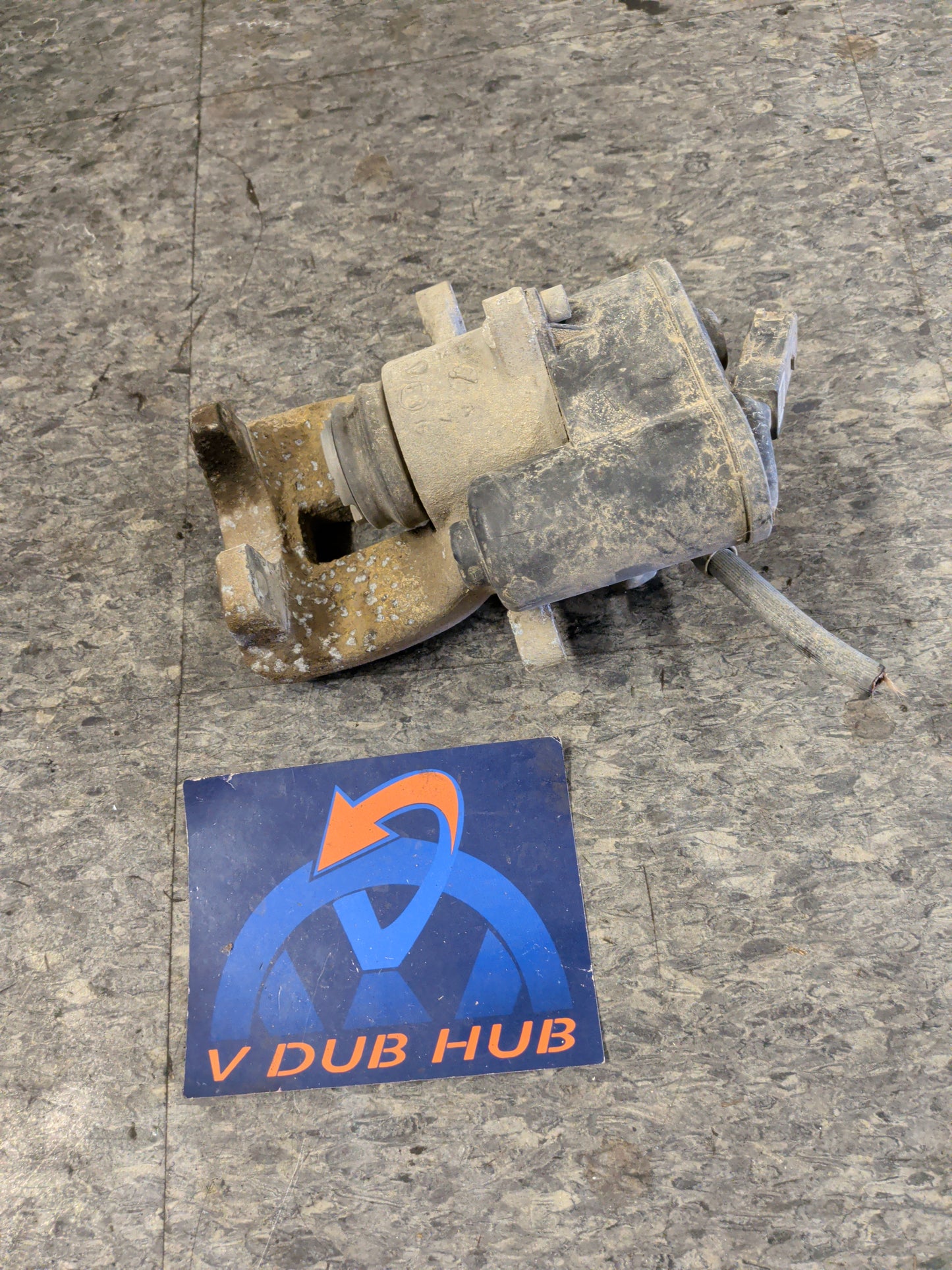 B6 pass rear caliper