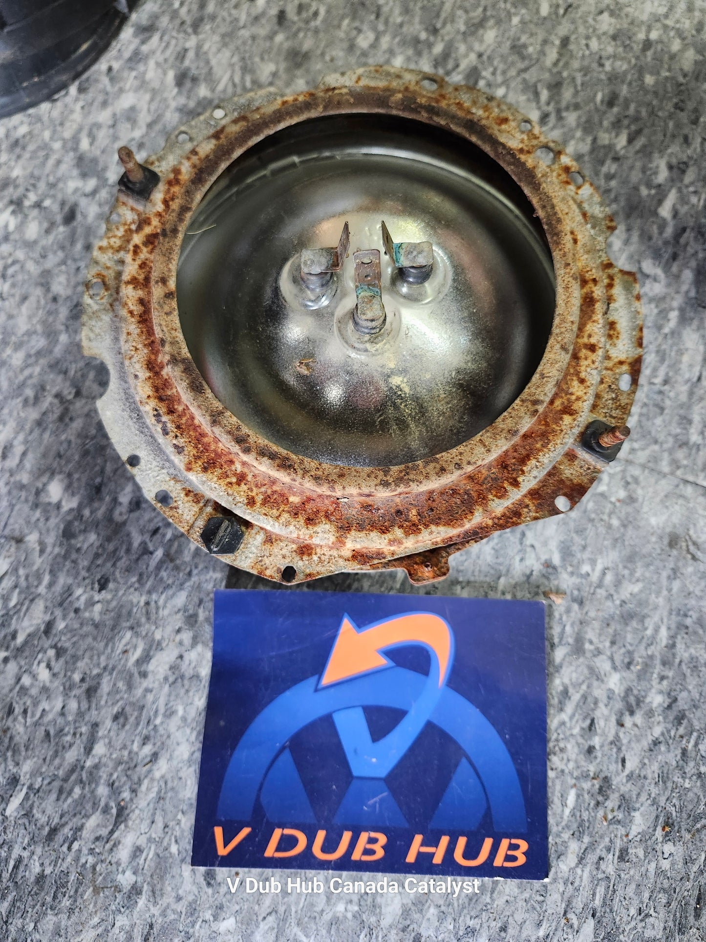 Cabriolet headlight / holder