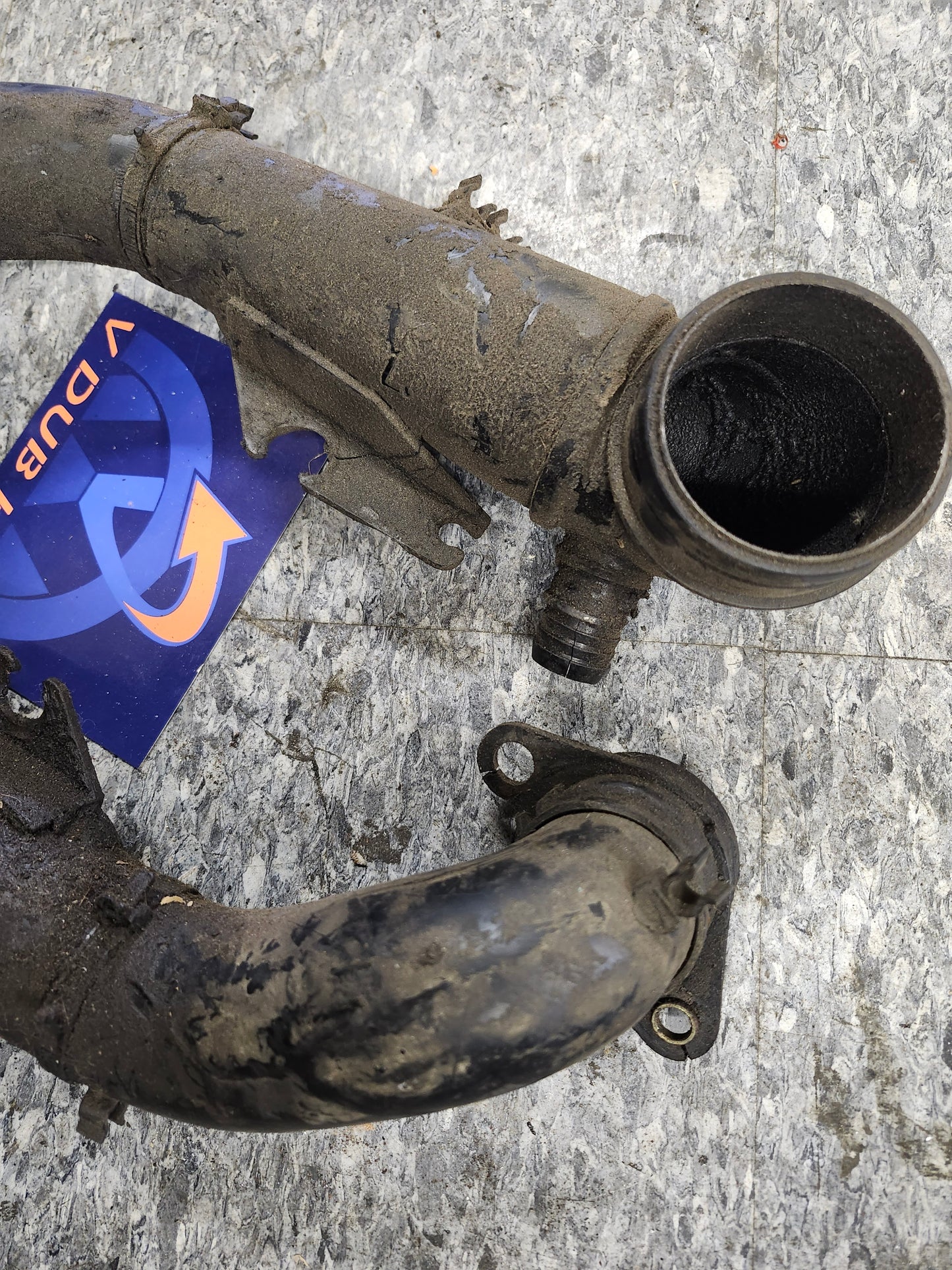 MK3 1Z AHU Boost PIPE 1H0129654R