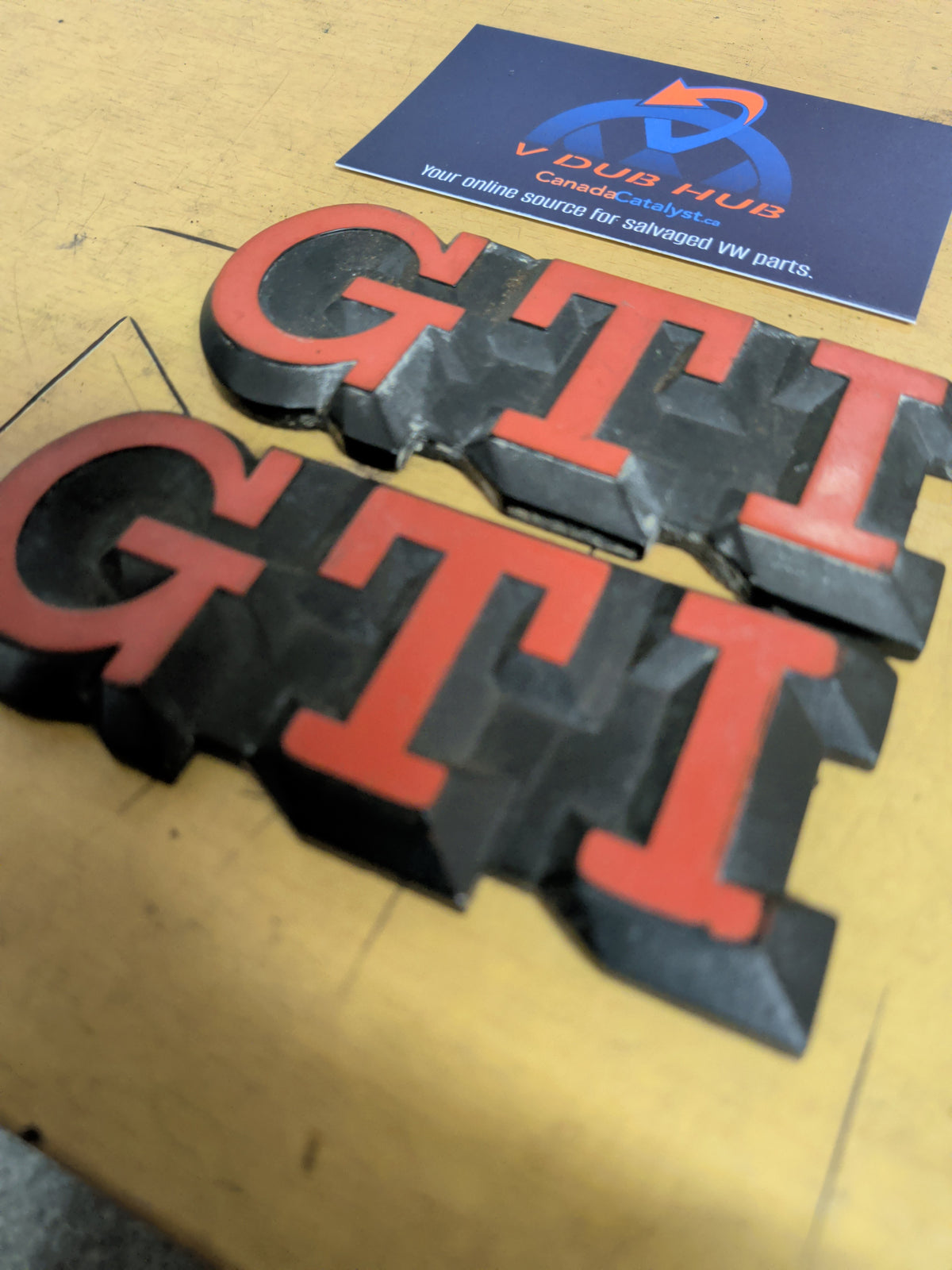 Mk1 mk2 GTI badge 176853687AE
