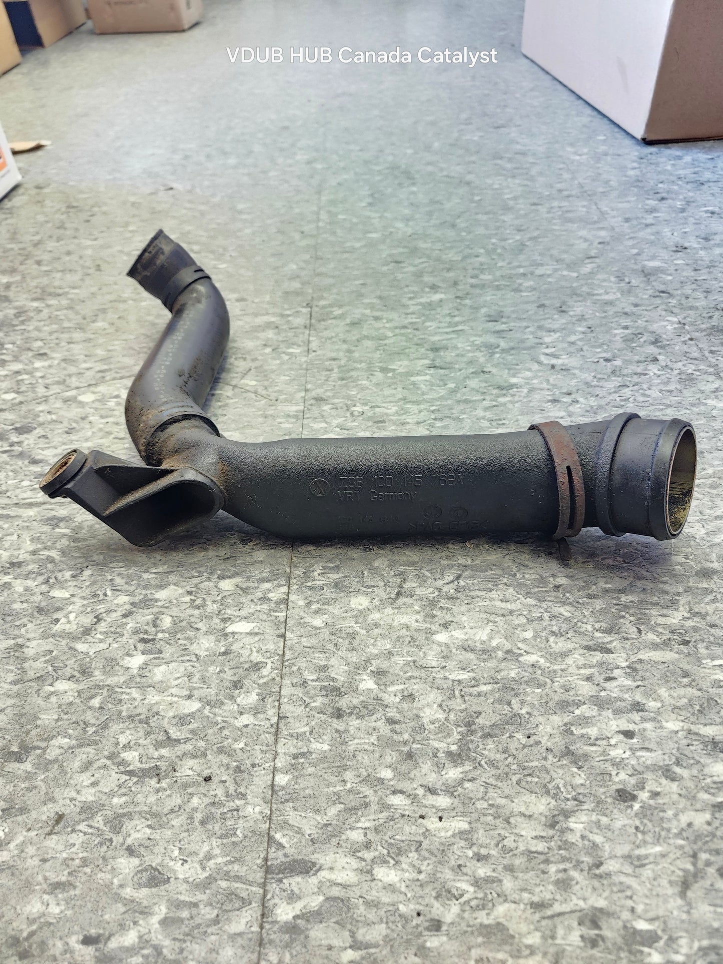 VW New Beetle TDI Intercooler Boost Pipe – 1C0145762A