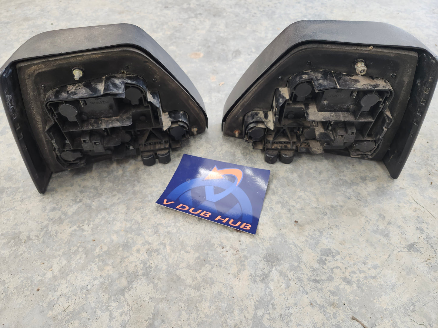 Mk2 golf gti smoked tail lights