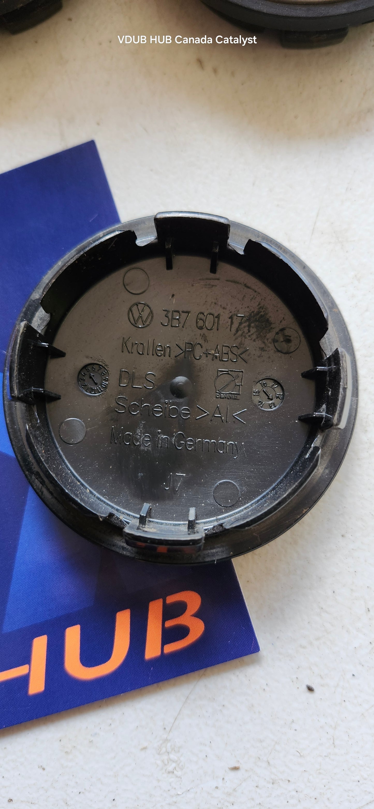 Wheel Center Cap SINGLE 3B7601171