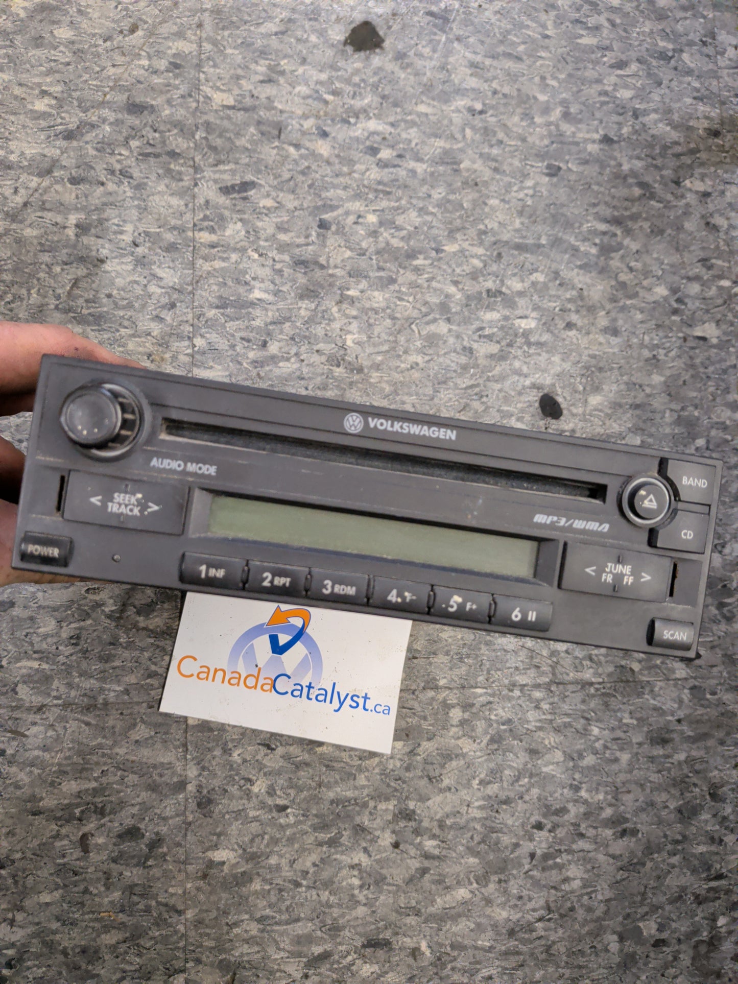 MK4 single DIN RADIO 1J0035180D