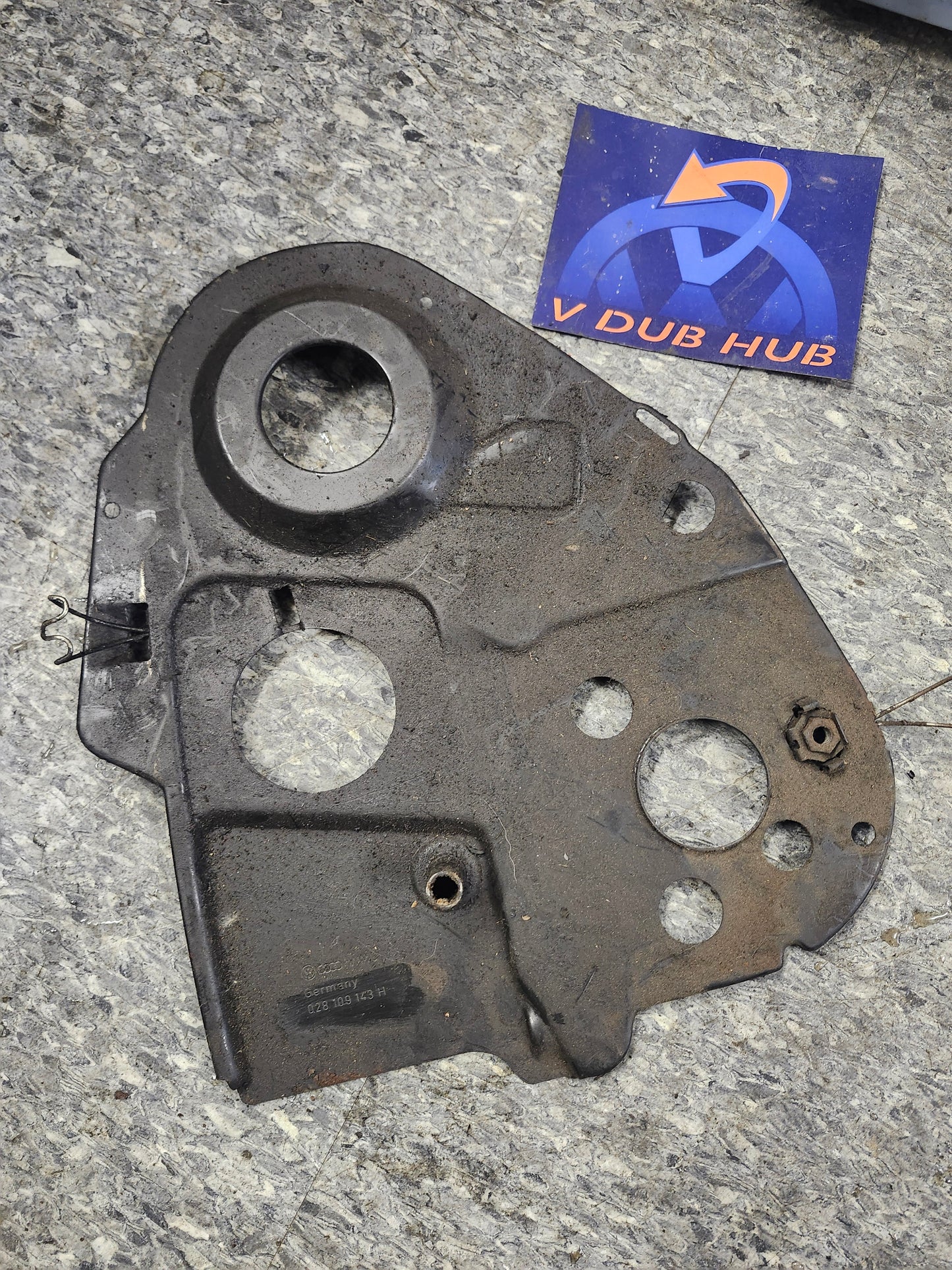 AHU 1Z Backing plate 028109143H