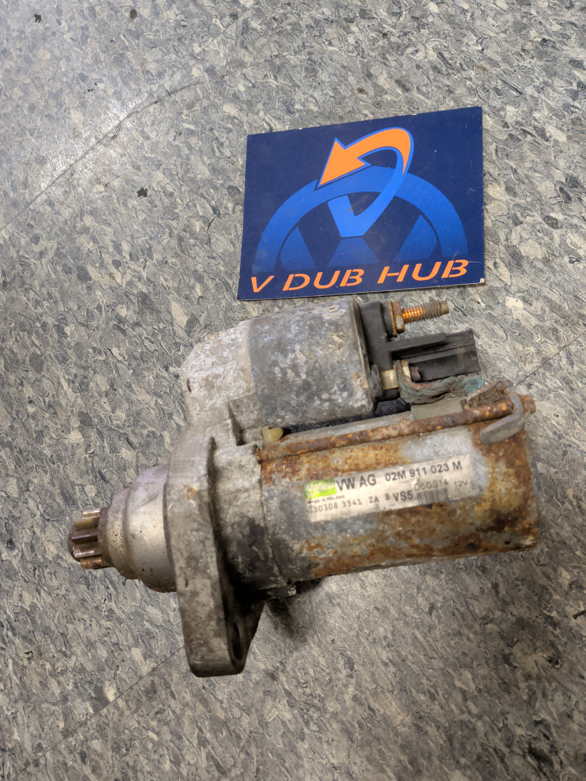 MK5 STARTER VALEO 02e911023M