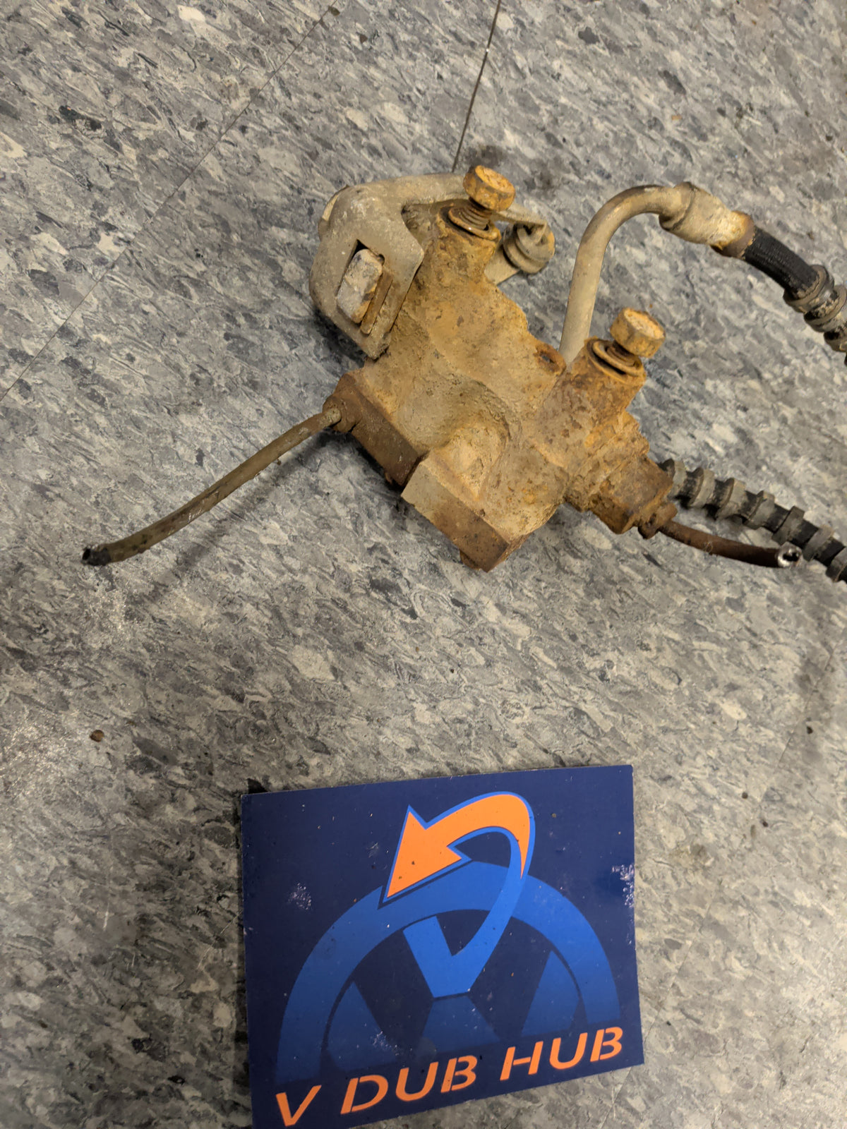 Rabbit truck brake proportioning valve