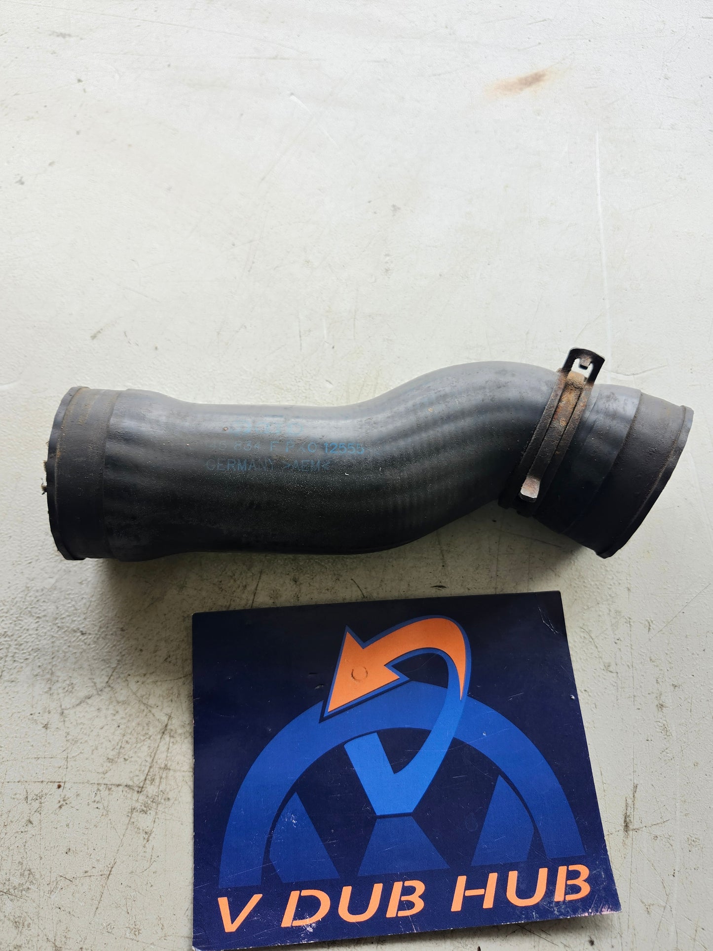 MK3 intercooler pressure hose 1H0145834F