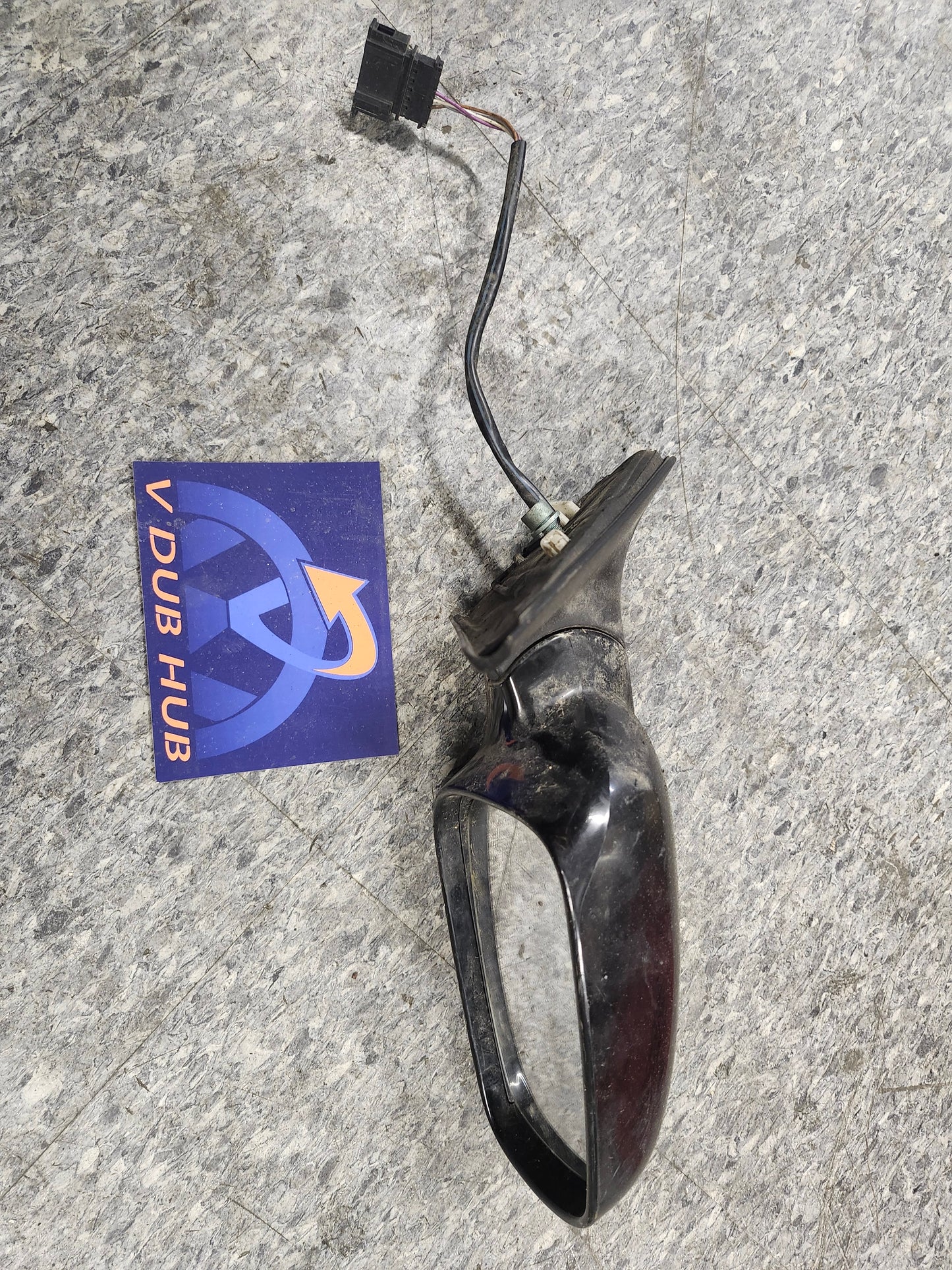 Mk4 passenger mirror black