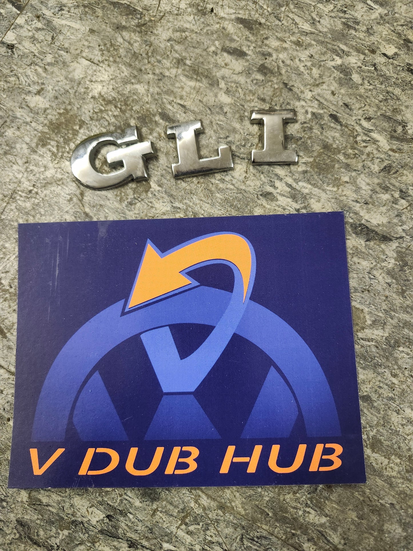 Mk5 GLI trunk badge
