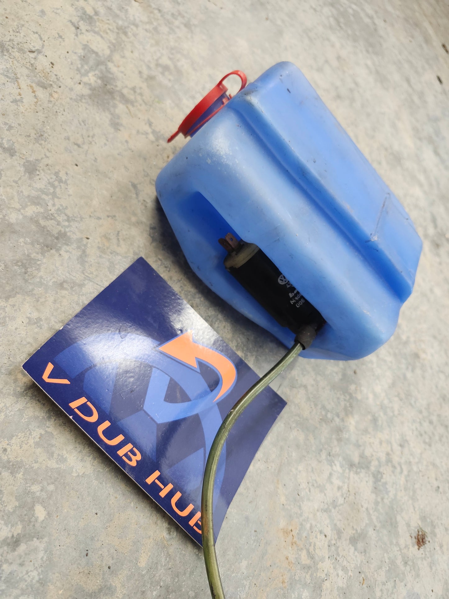 Mk1 washer bottle, blue