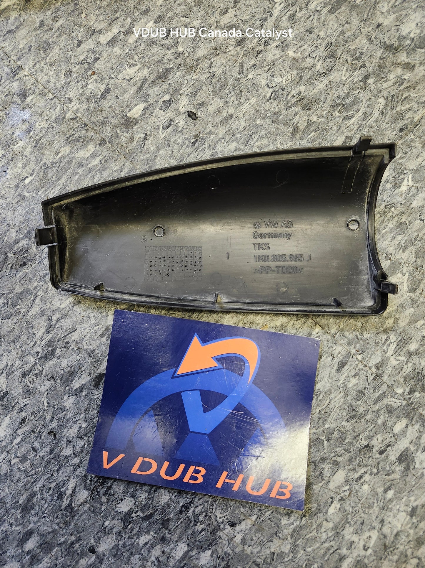 B7 MK5 MK6 AIR INTAKE 1K0805962E 1K0805971C 1K0805965J