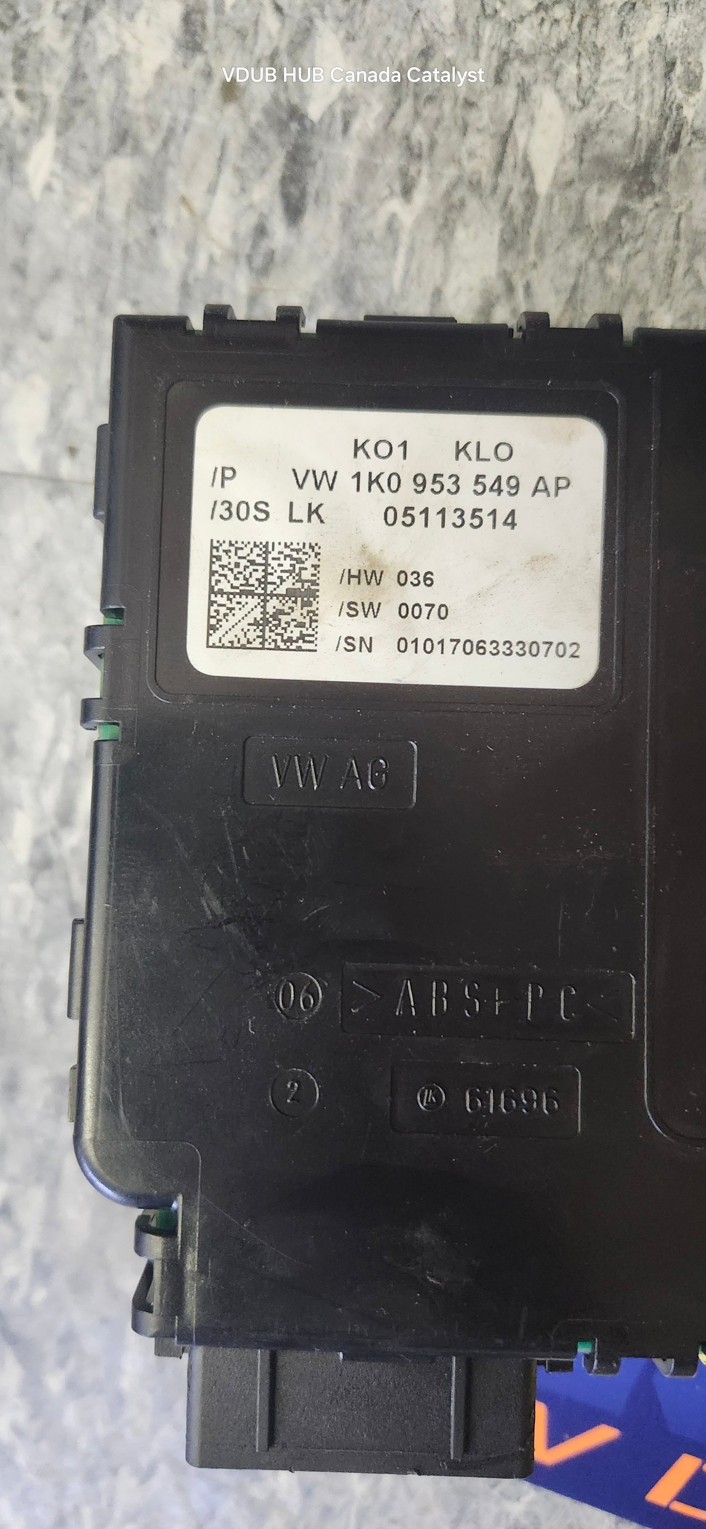 MK5 Steering MODULE 1K0953549AP