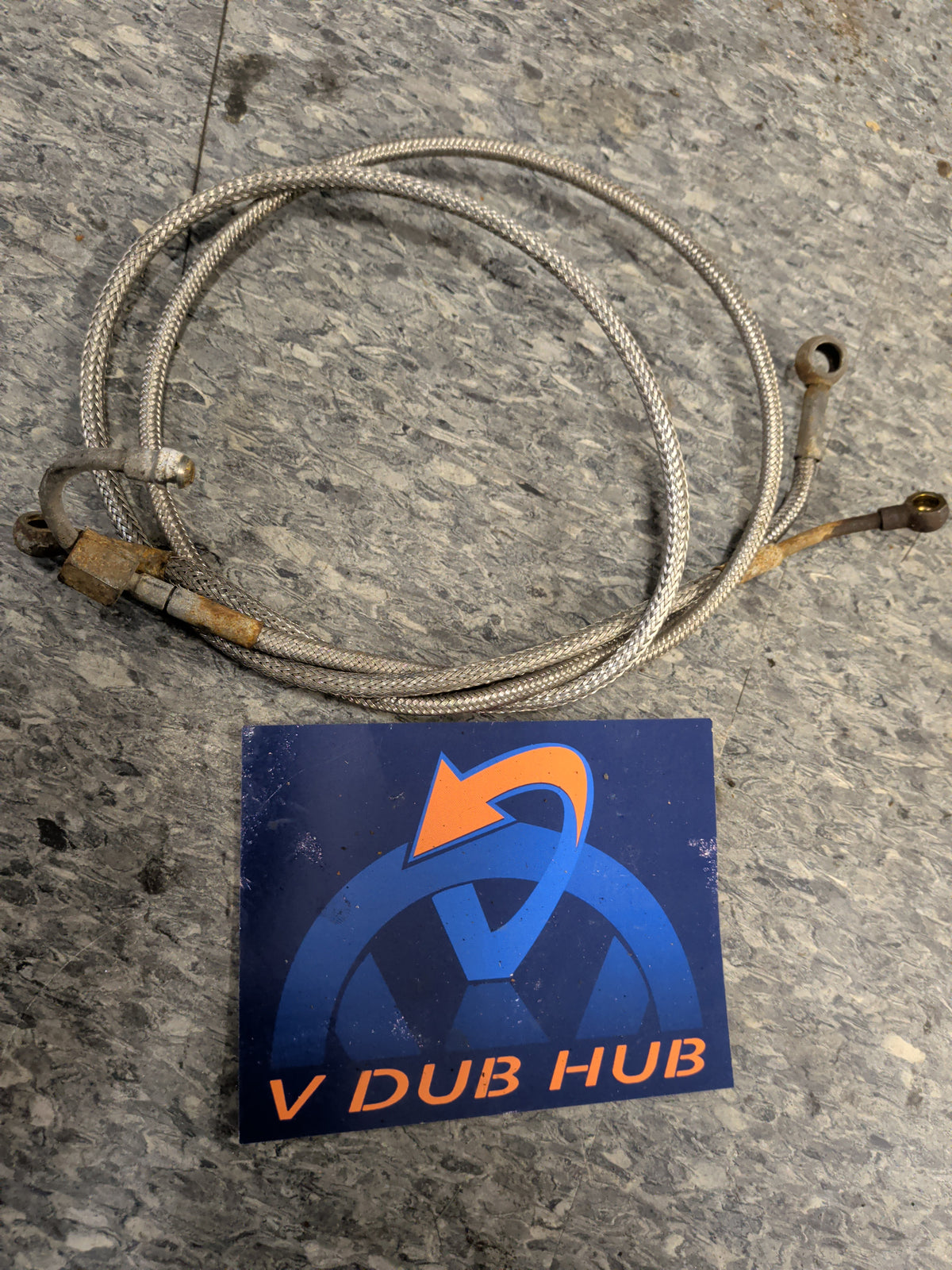 Mk1 warm up regulator braided lines set