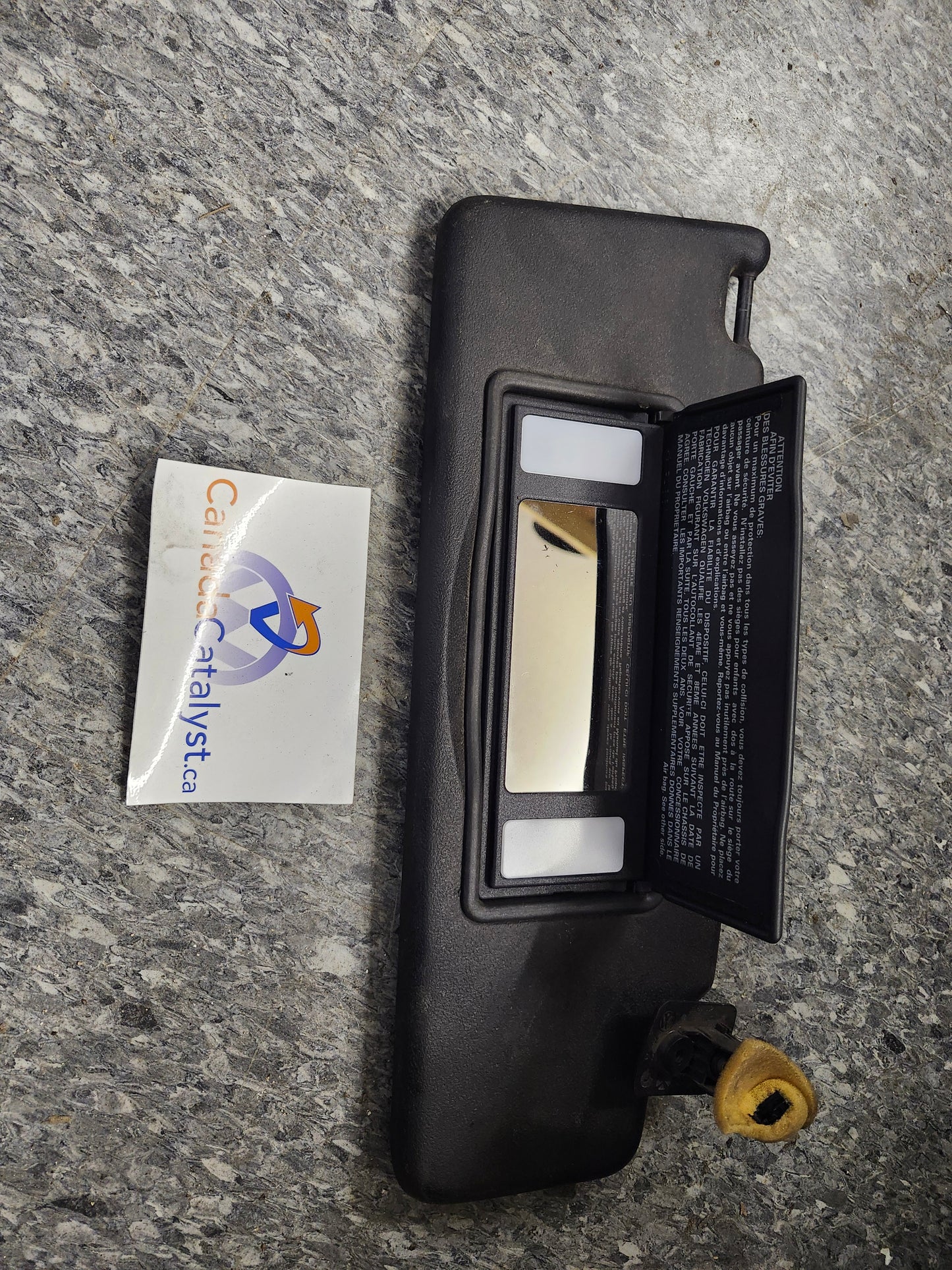 MK3 Cabrio passenger Black Sun VISOR