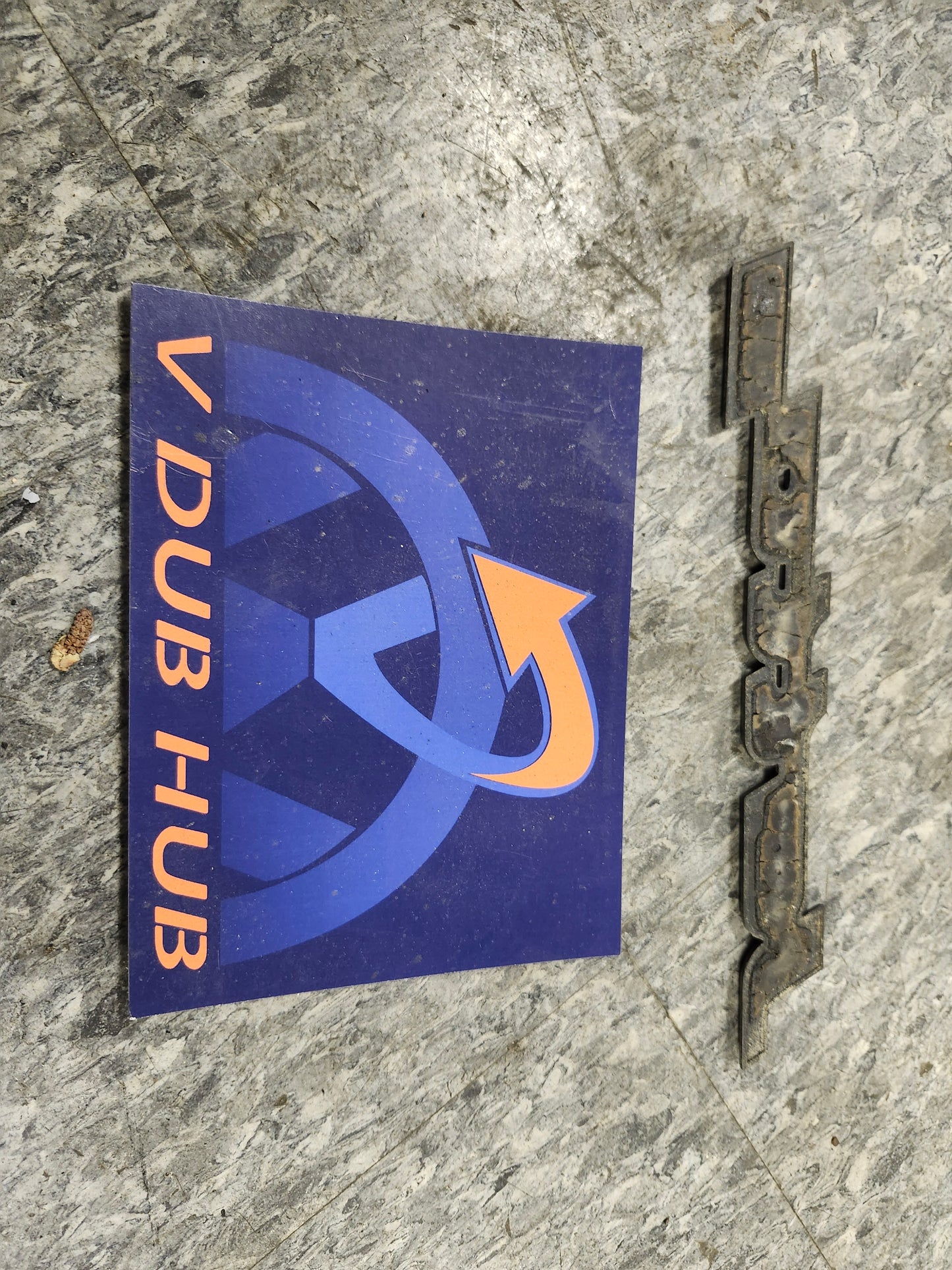 Mk3 Jetta 3 trunk emblem