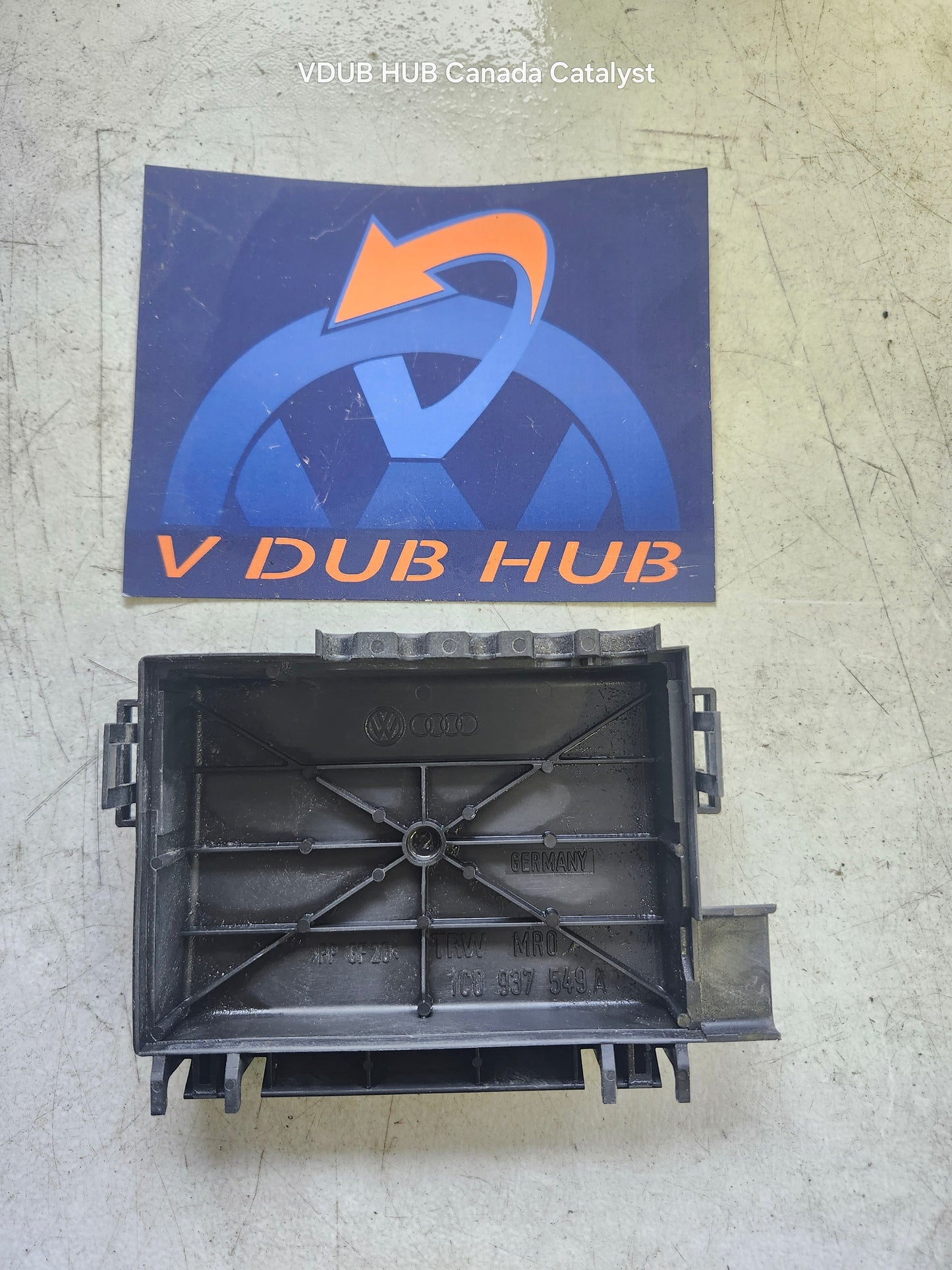 New Beetle Fuse Box Cover 1C0937549A