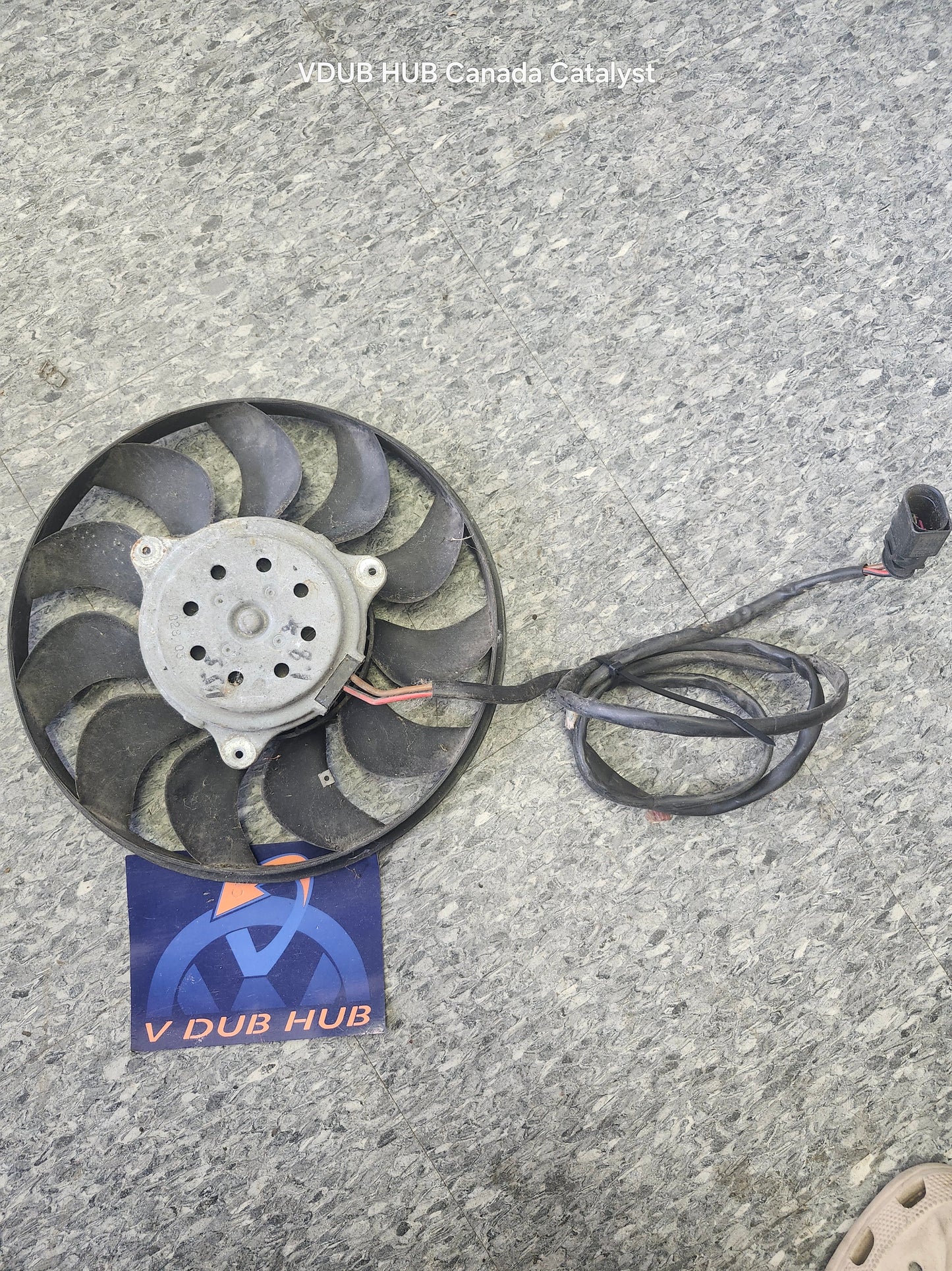 B5.5 1.8T RAD FAN