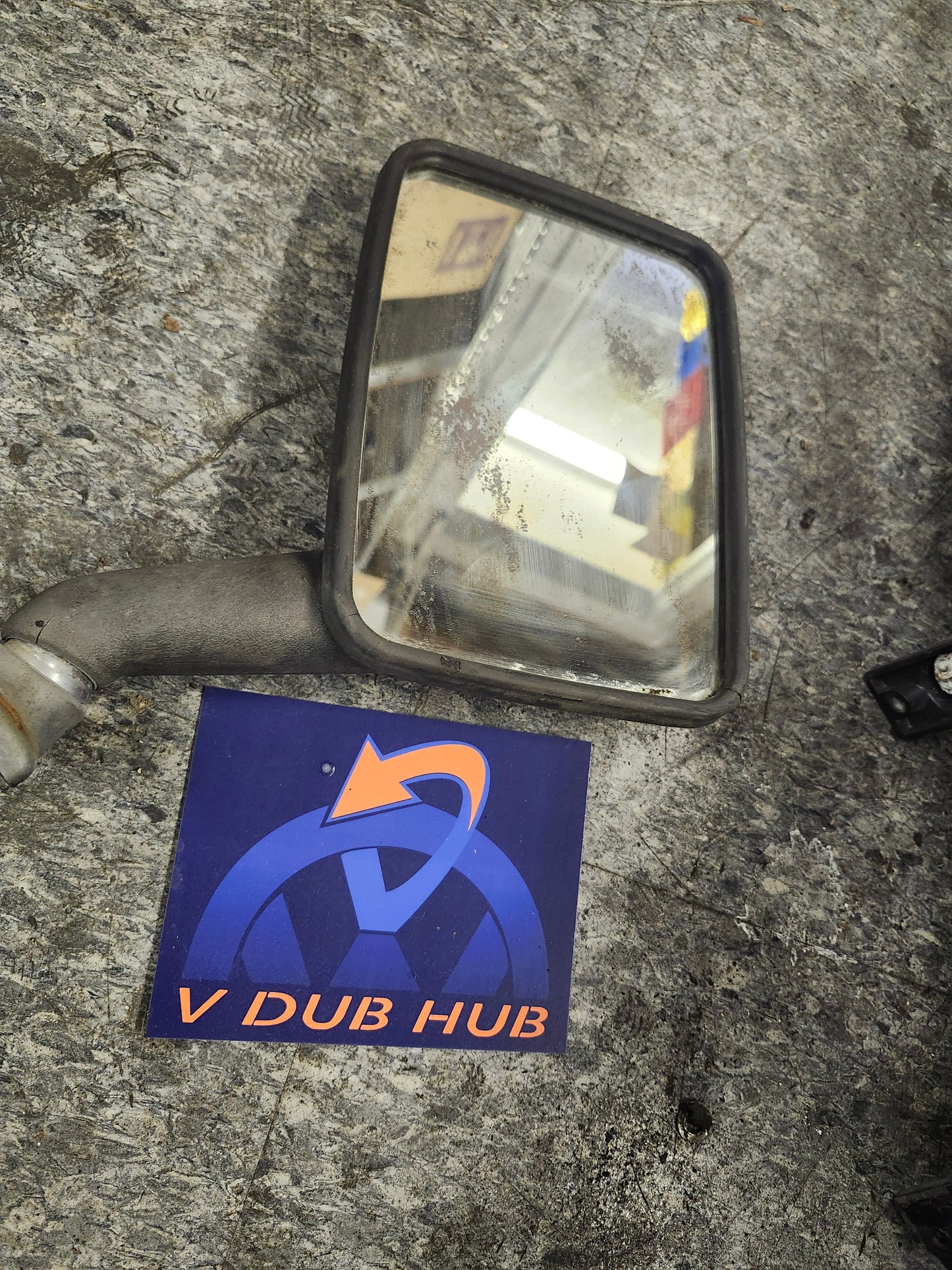 Vanagon pass door mirror