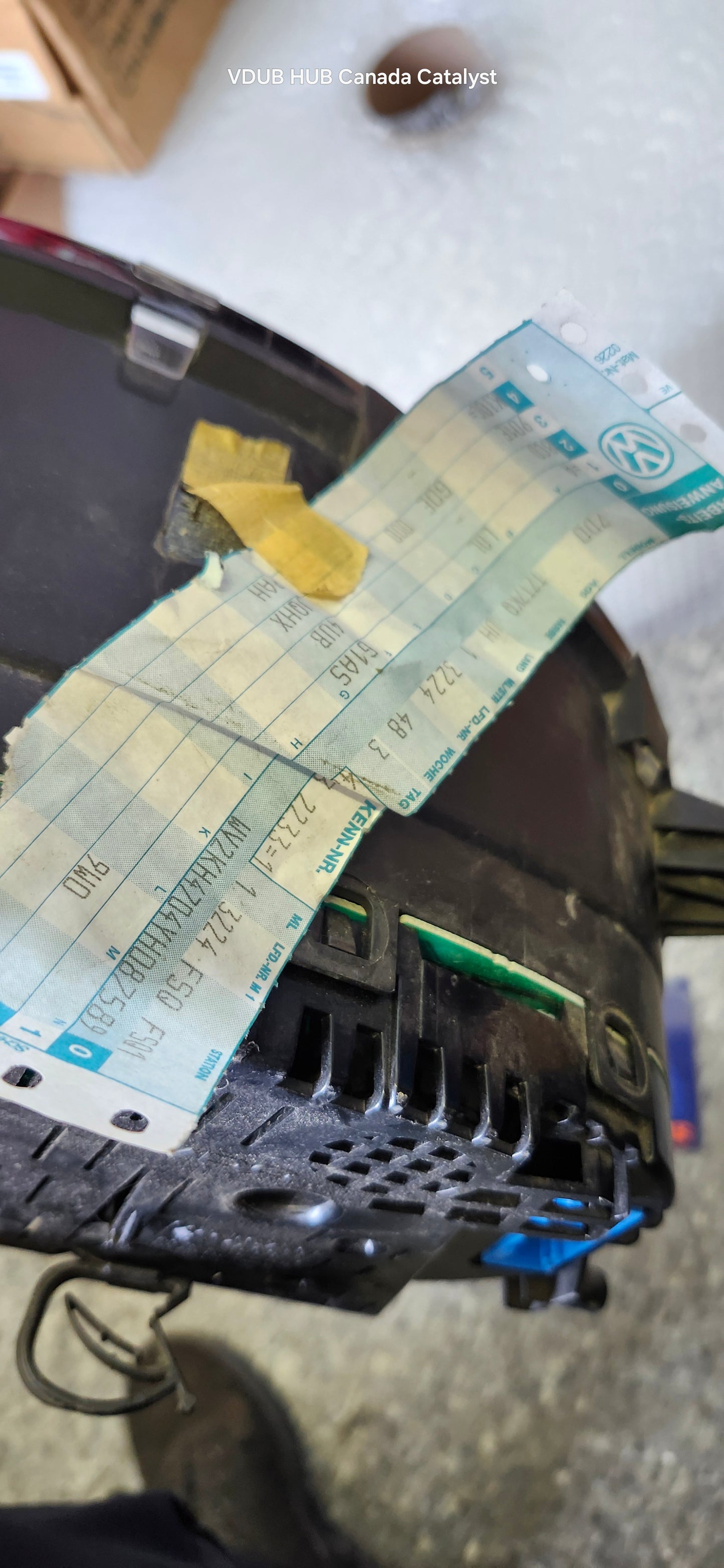 T4 Instrument CLUSTER 7D0920901E