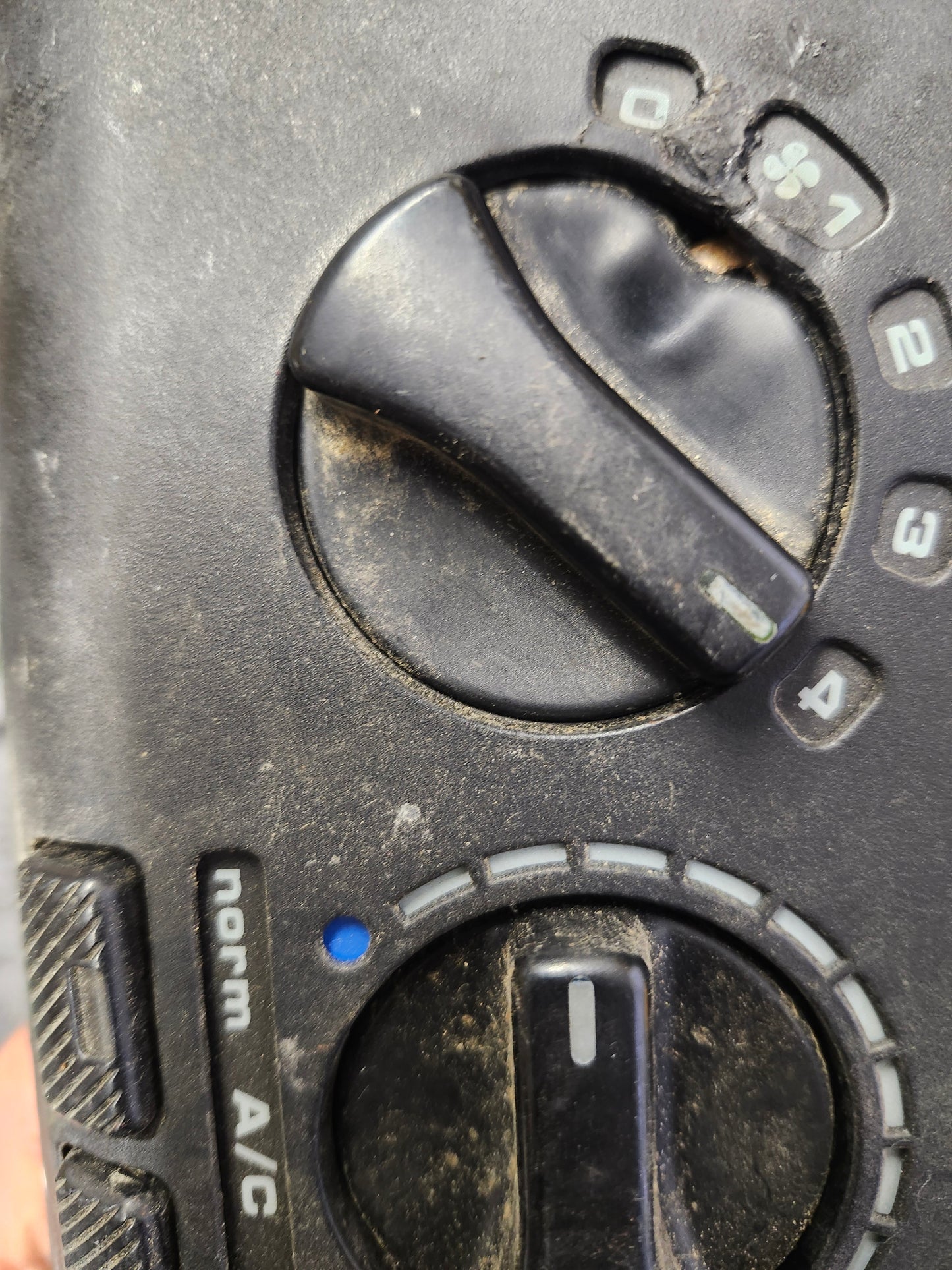 B3 HVAC Heater Climate Control DIALS