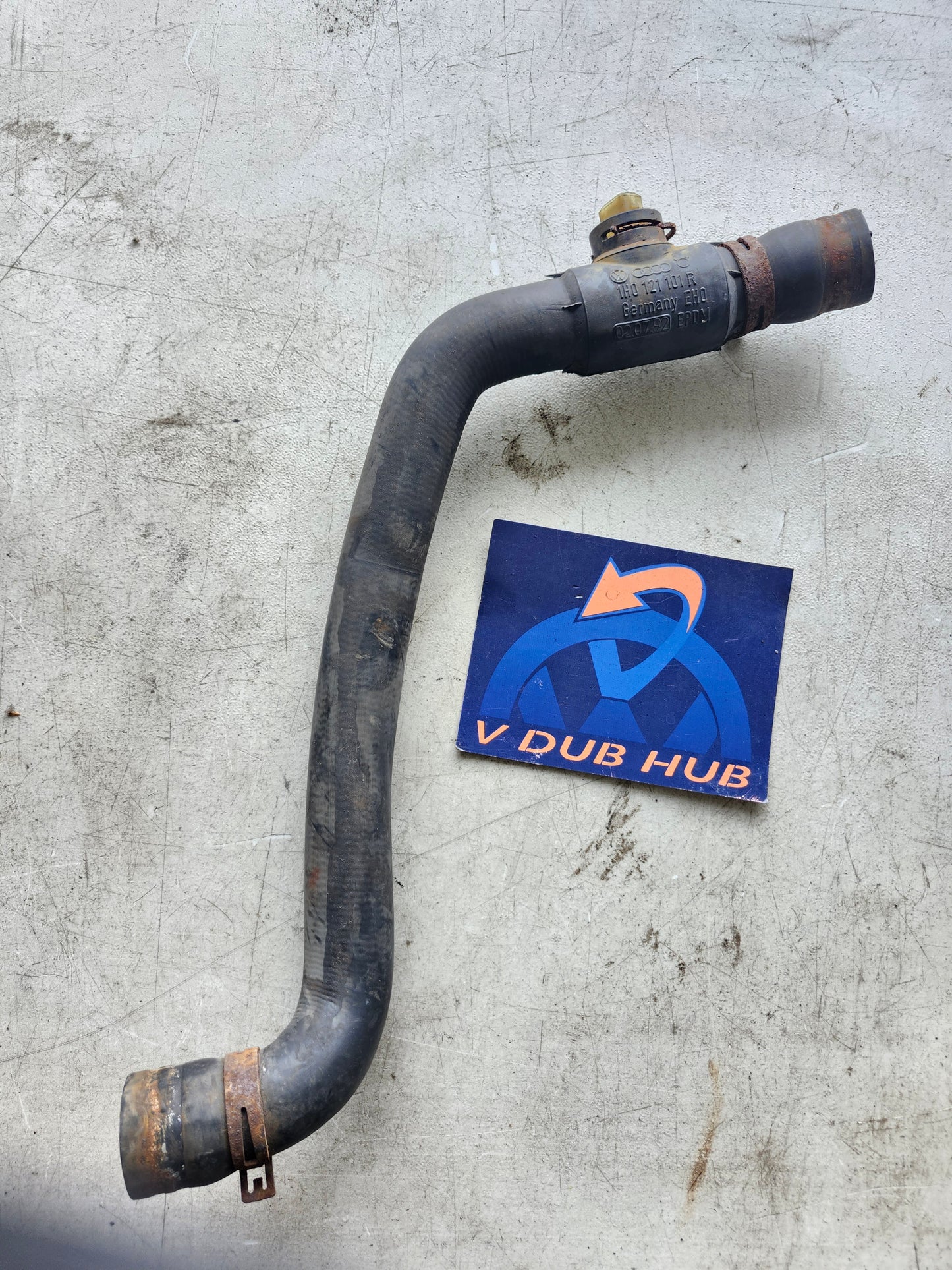 MK3 UPPER RAD HOSE 1H0121101R