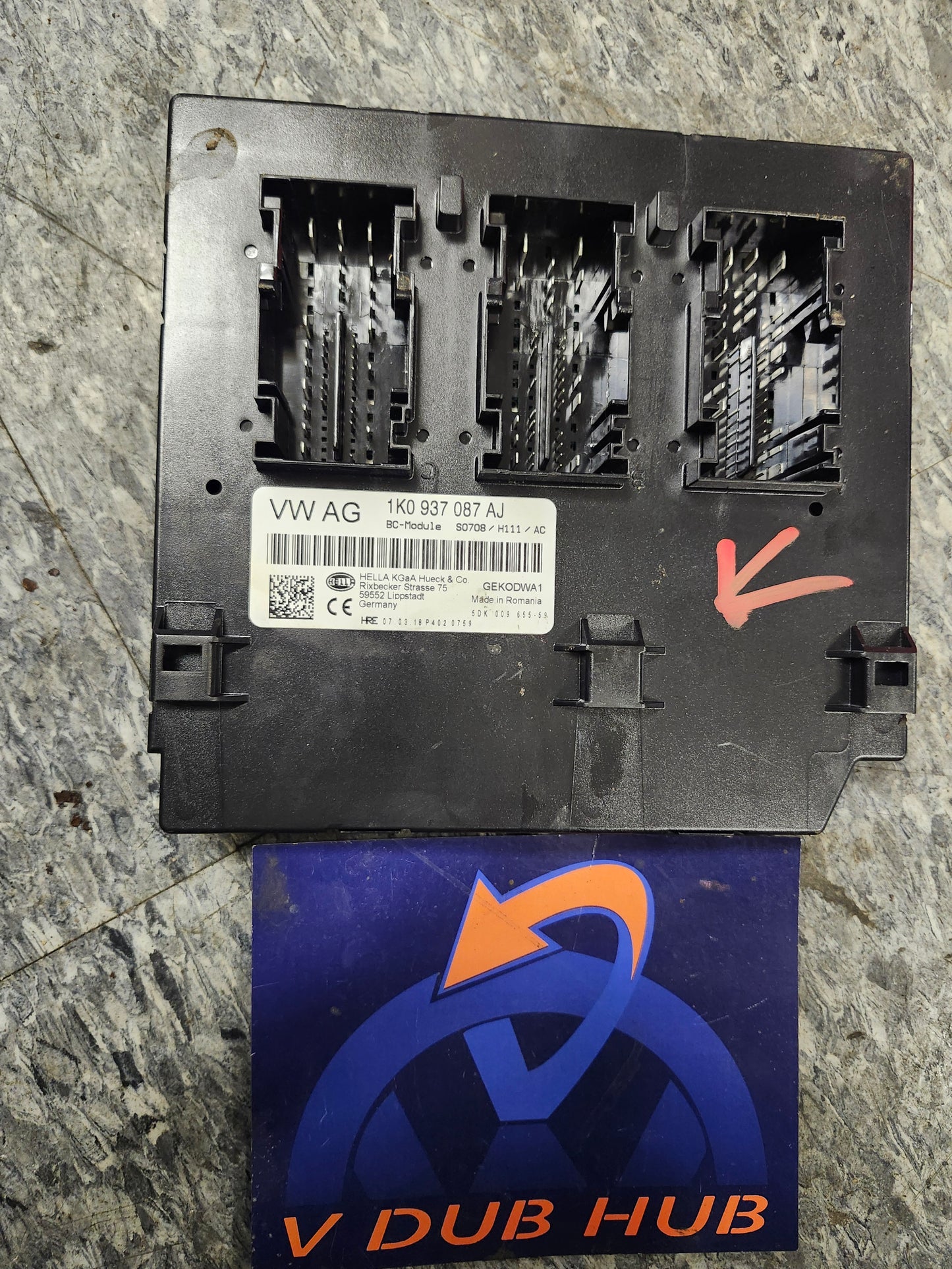 MK6 BODY CONTROL MODULE 1K0937087AJ