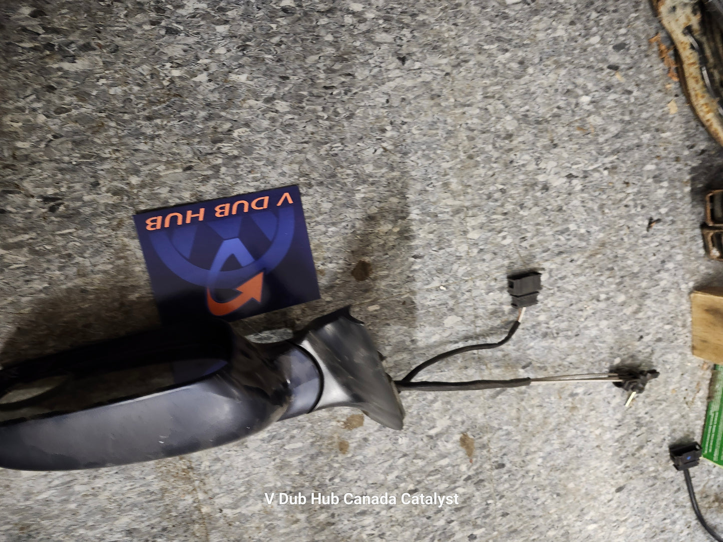 Blue MK4 Passenger Side MIRROR s